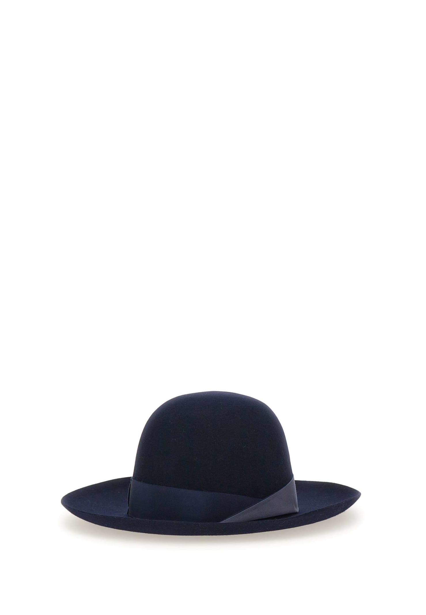Shop Borsalino Alessandria Hat In Blue