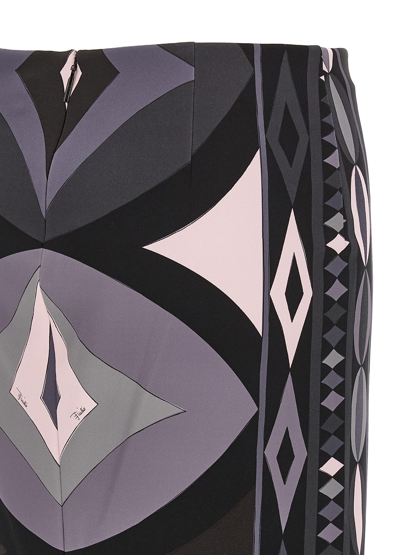 Pucci Iride-print Maxi Skirt In Multi