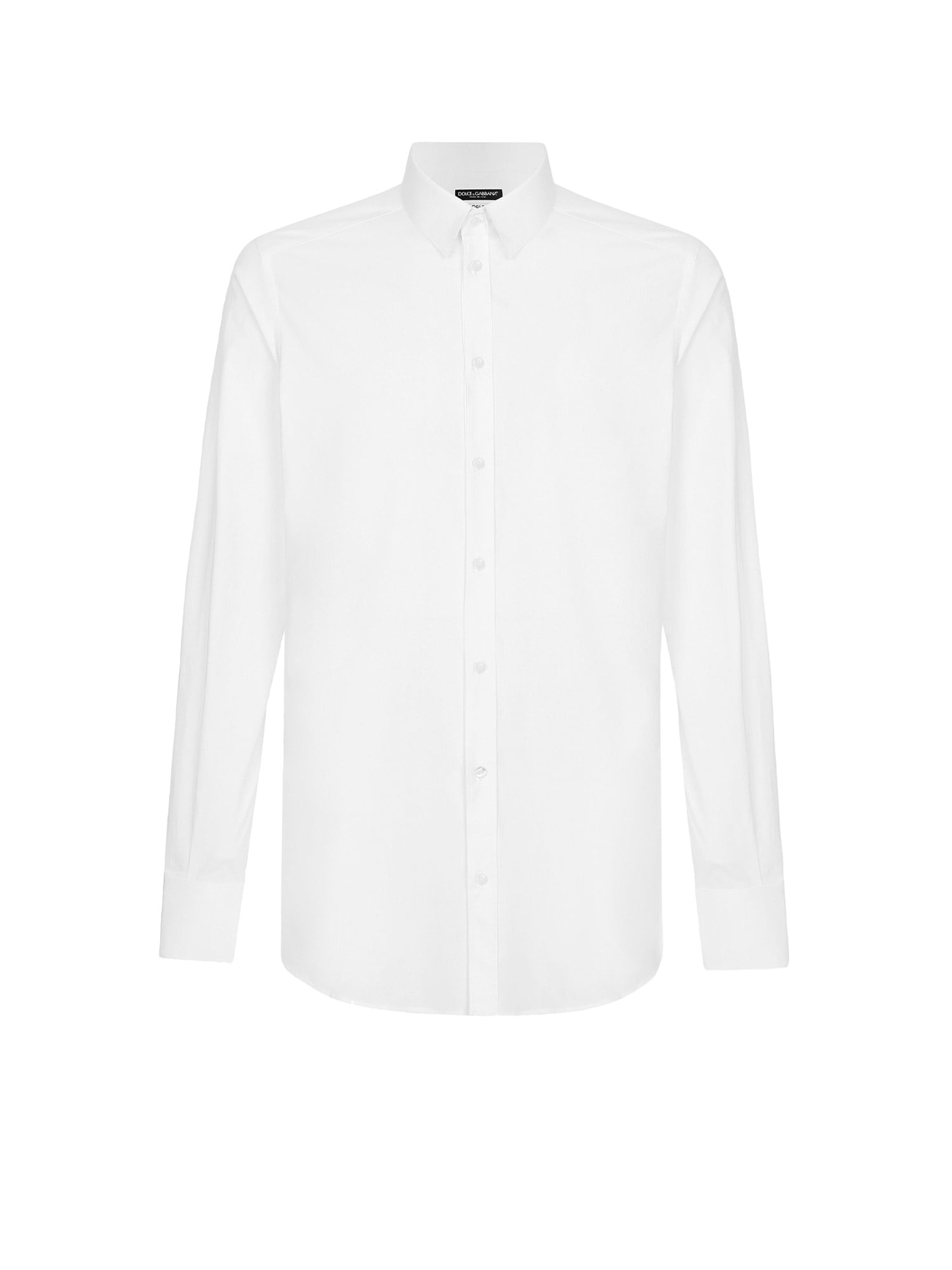 Shop Dolce & Gabbana Gold Shirt In White