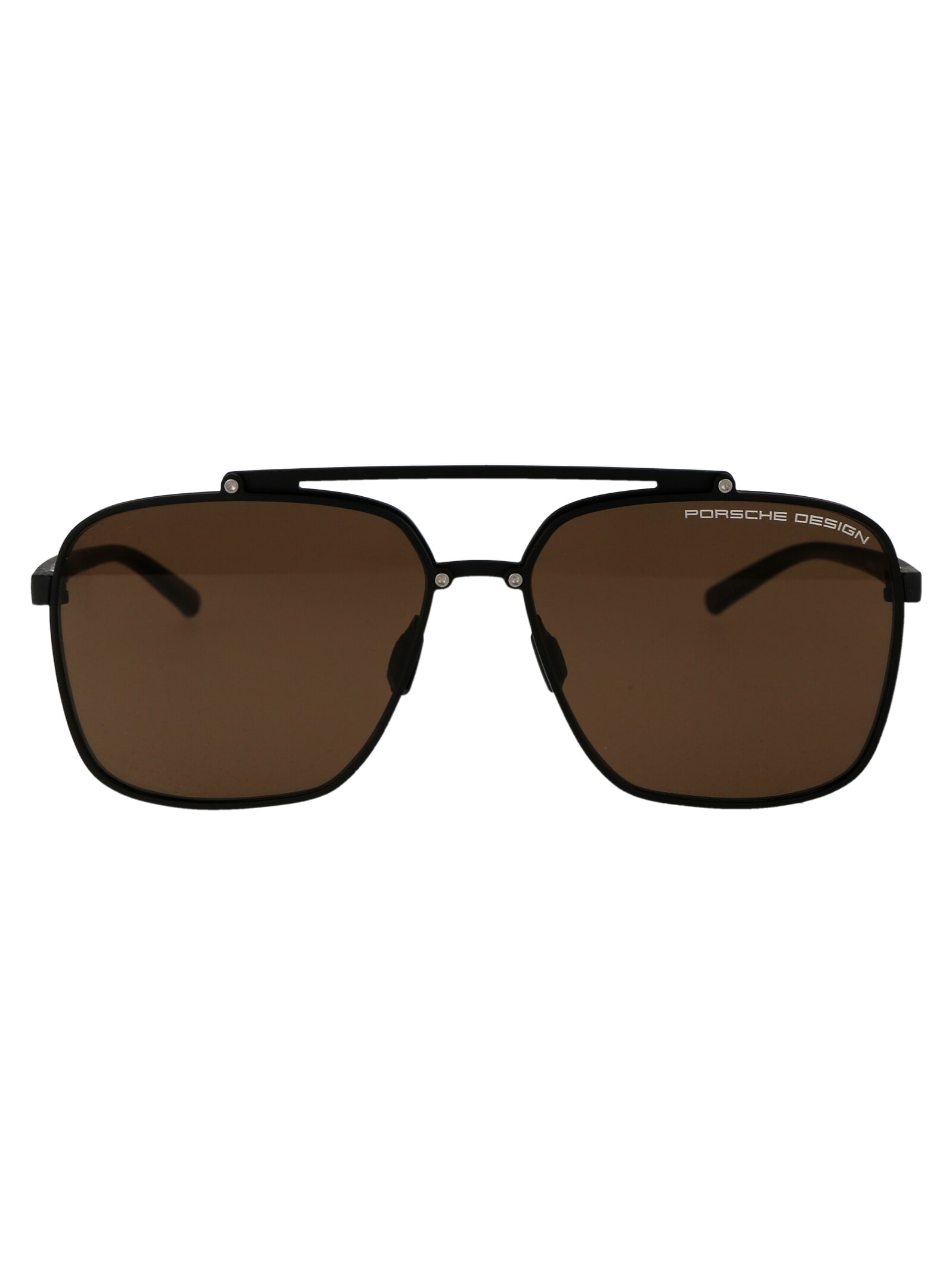 Shop Porsche Design P8937 Sunglasses In A169 Black