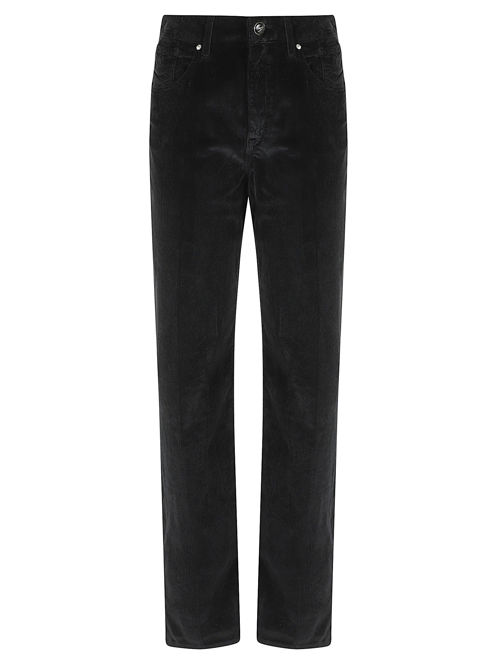 Shop Hand Picked Callaco Corduroy Jeans In Black