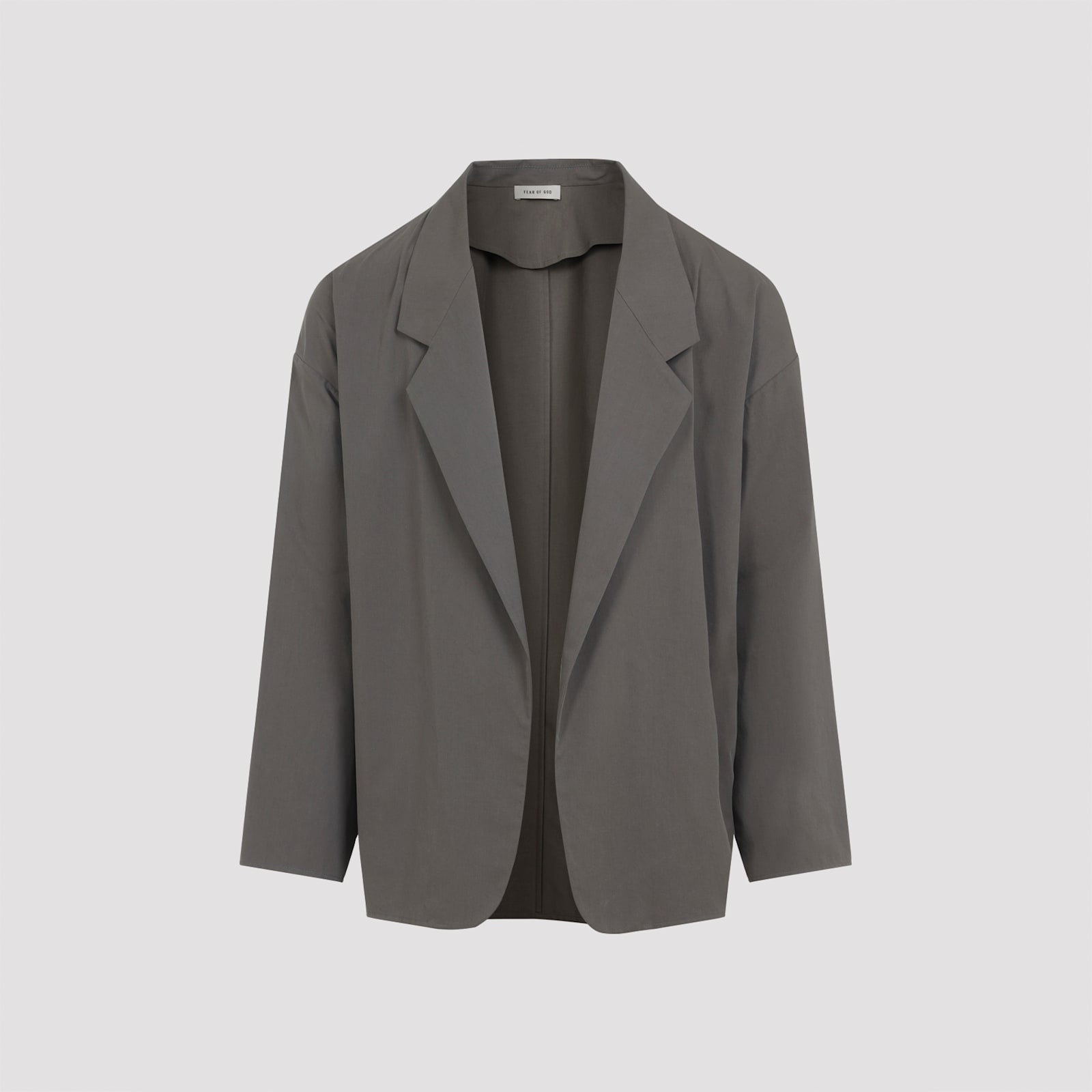 Fear Of God Cotton-blend Blazer In Green