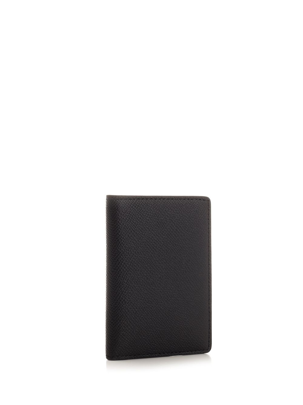 Shop Maison Margiela Four Stitches Card Holder In Black