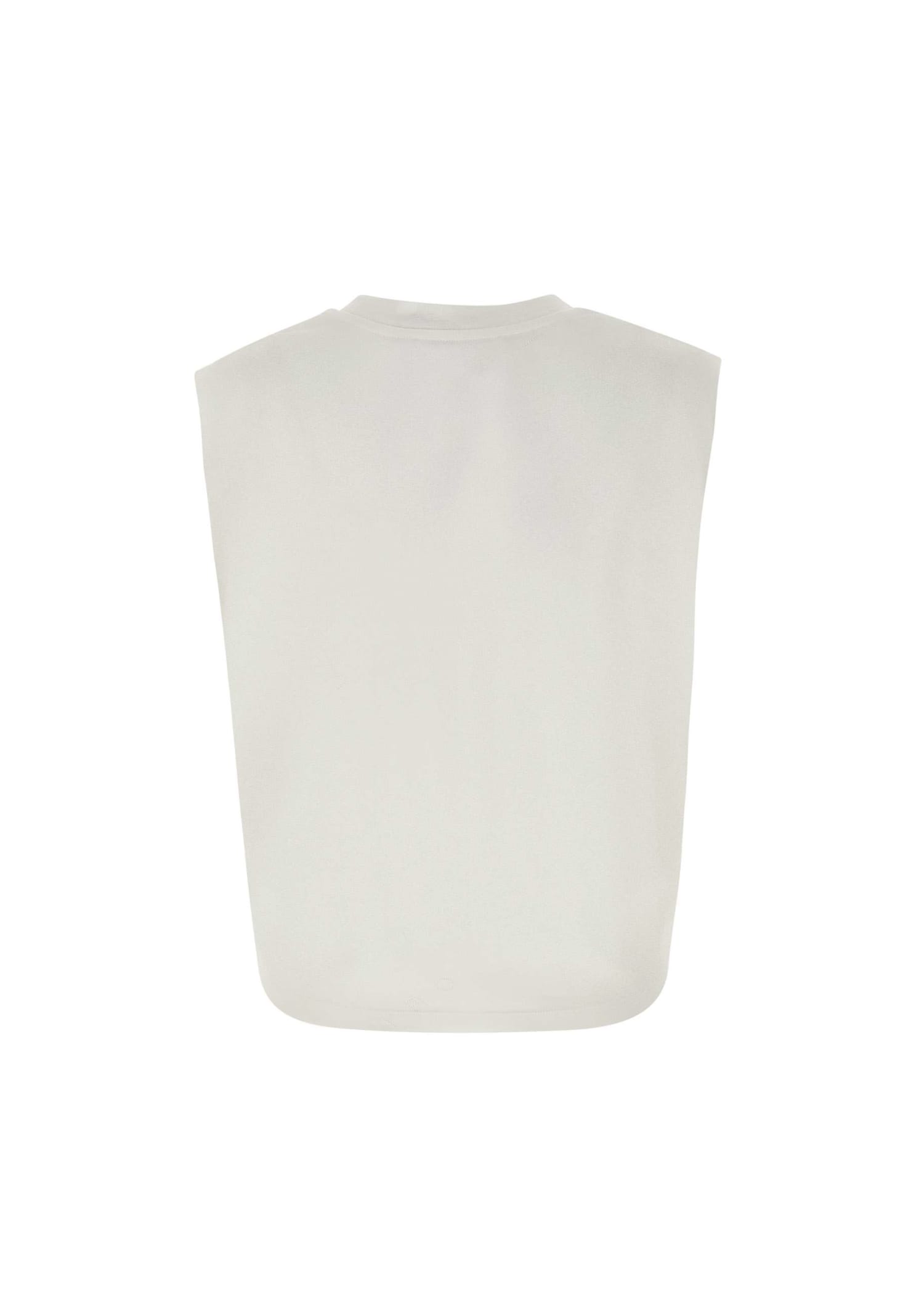 Shop Iro Juli Cotton T-shirt In White