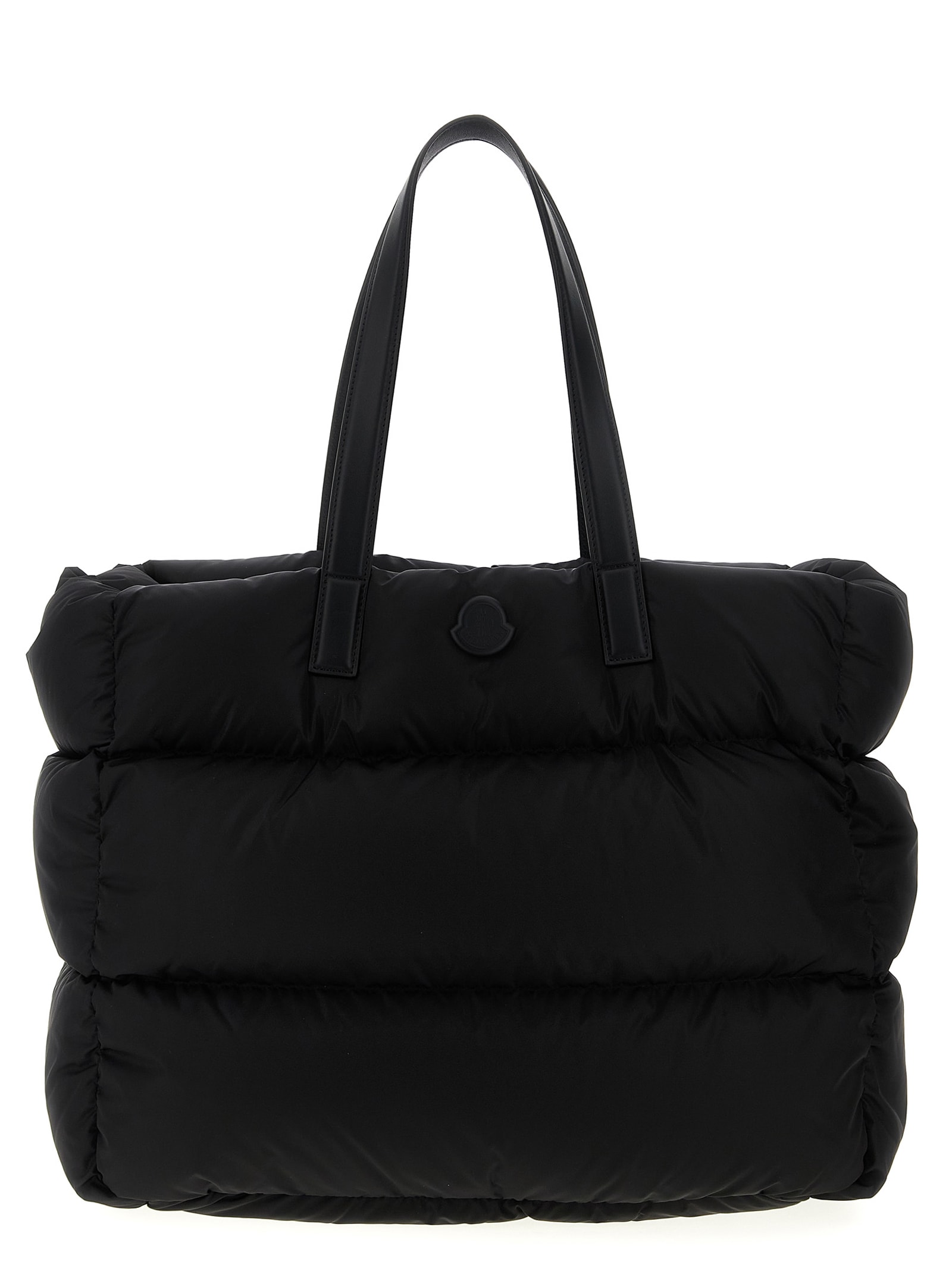 Moncler New Caradoc Shopping Bag In Black