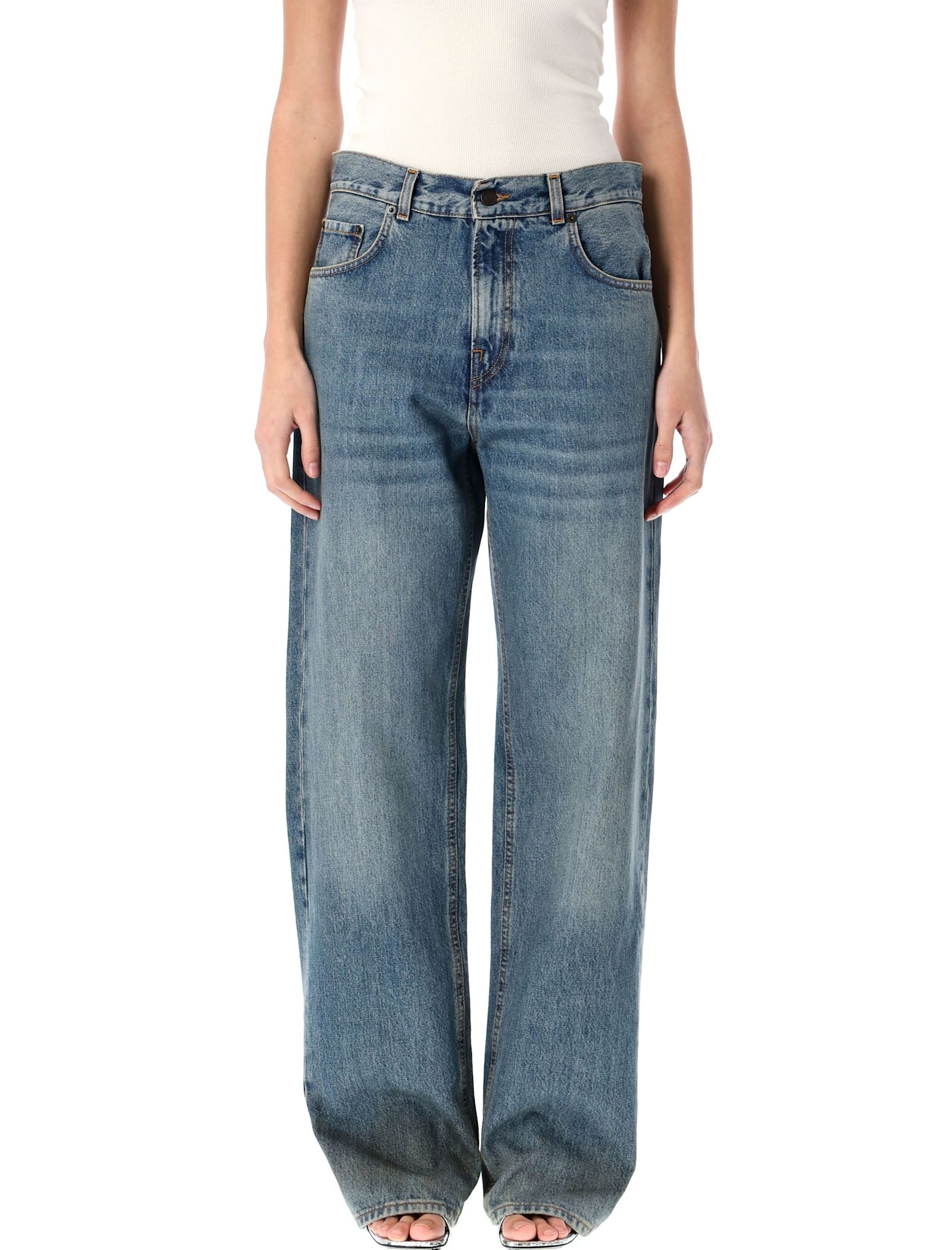 Bonnie Oil Blue Denim Pant