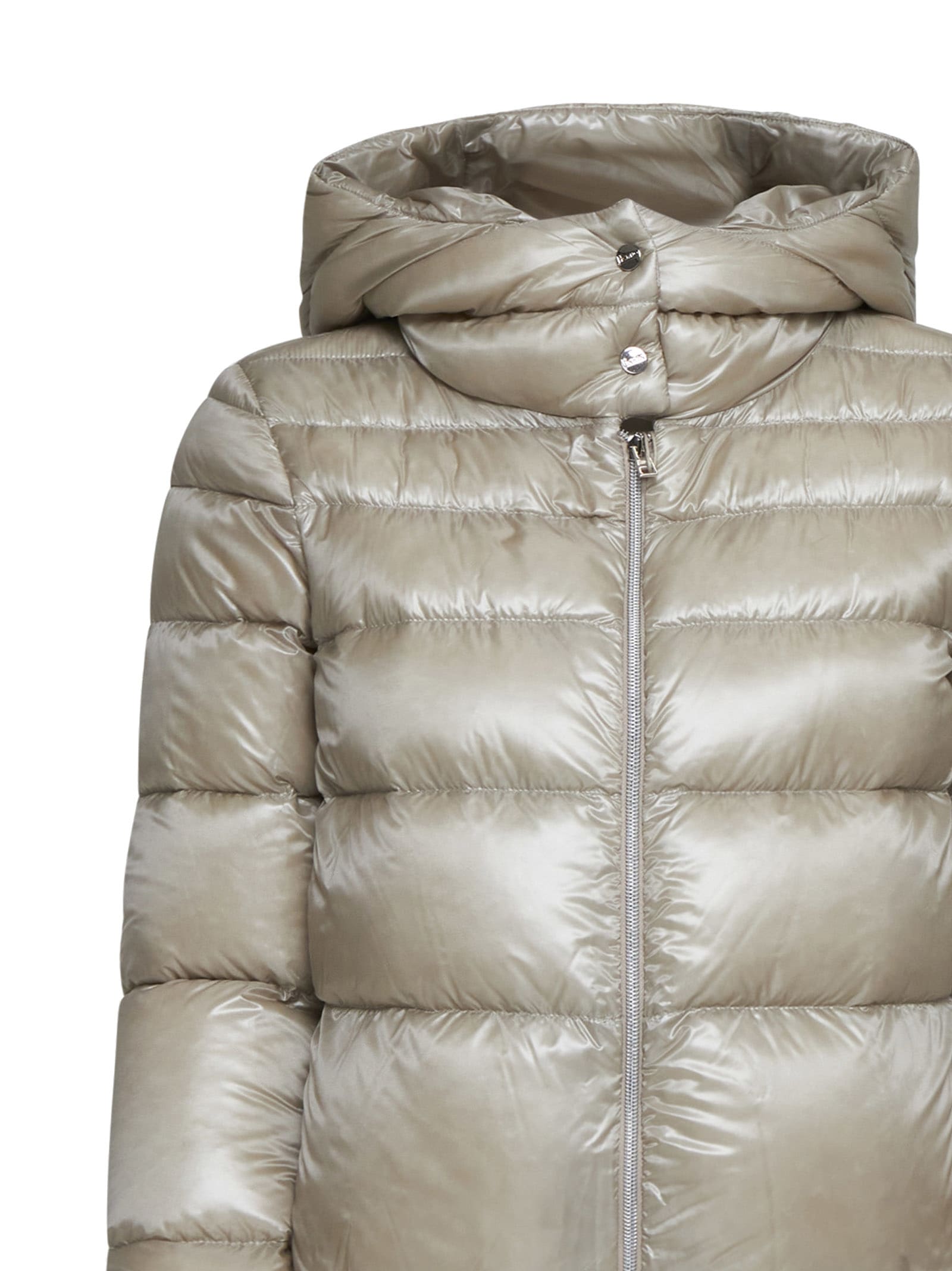 Shop Herno Down Jacket In Chantilly