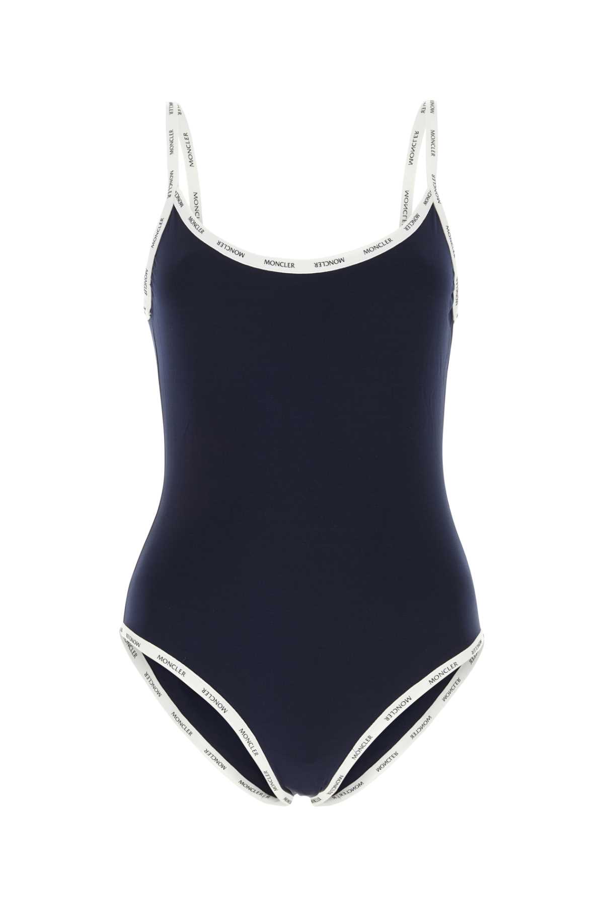 Midnight Blue Stretch Nylon Swimsuit