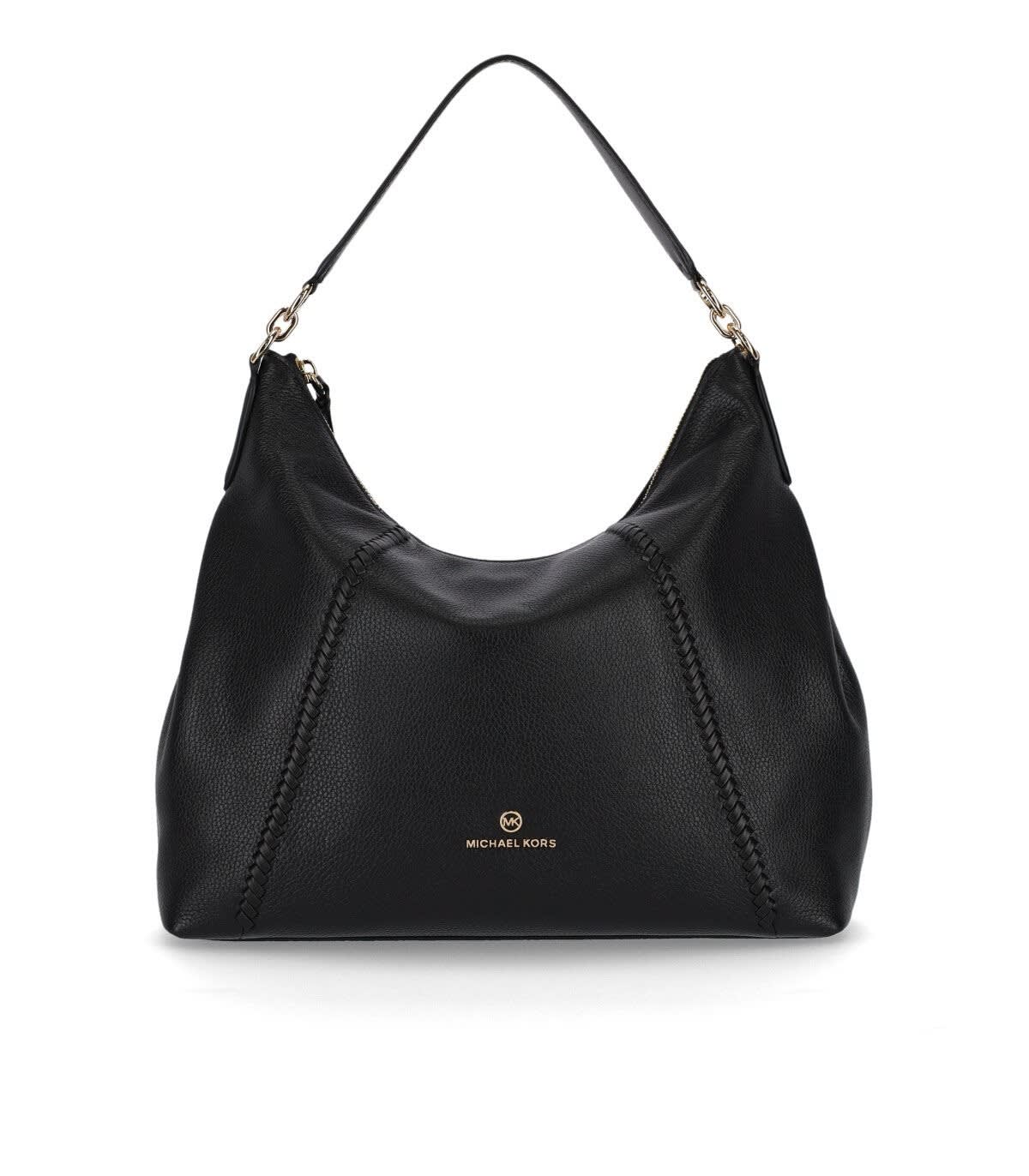 Michael Kors Sienna Black Shoulder Bag