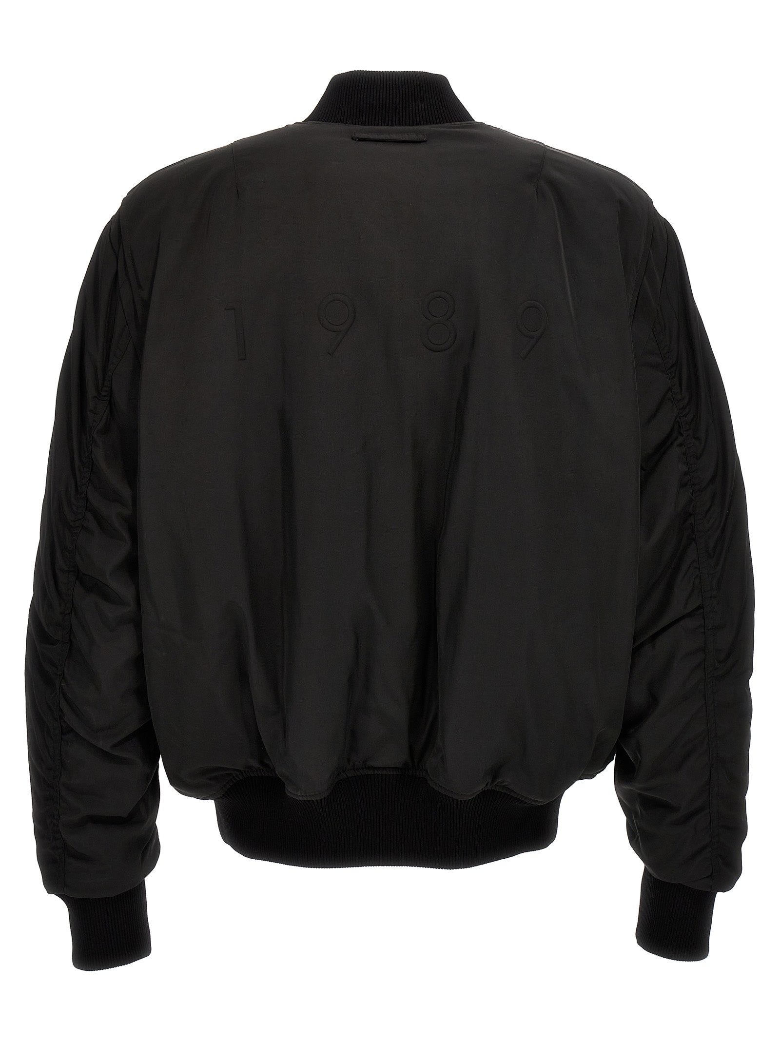 Shop 1989 Studio Nylon Bomber Jacket In Black