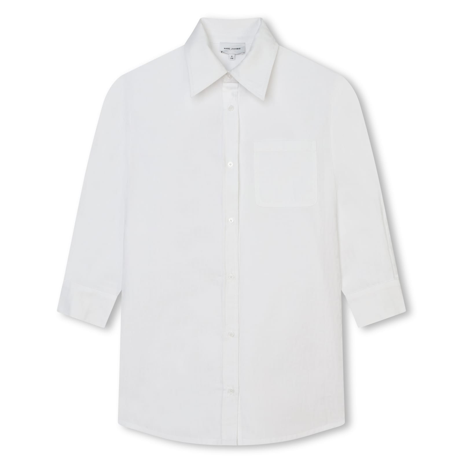 Shop Marc Jacobs Abito Modello Camicia In White