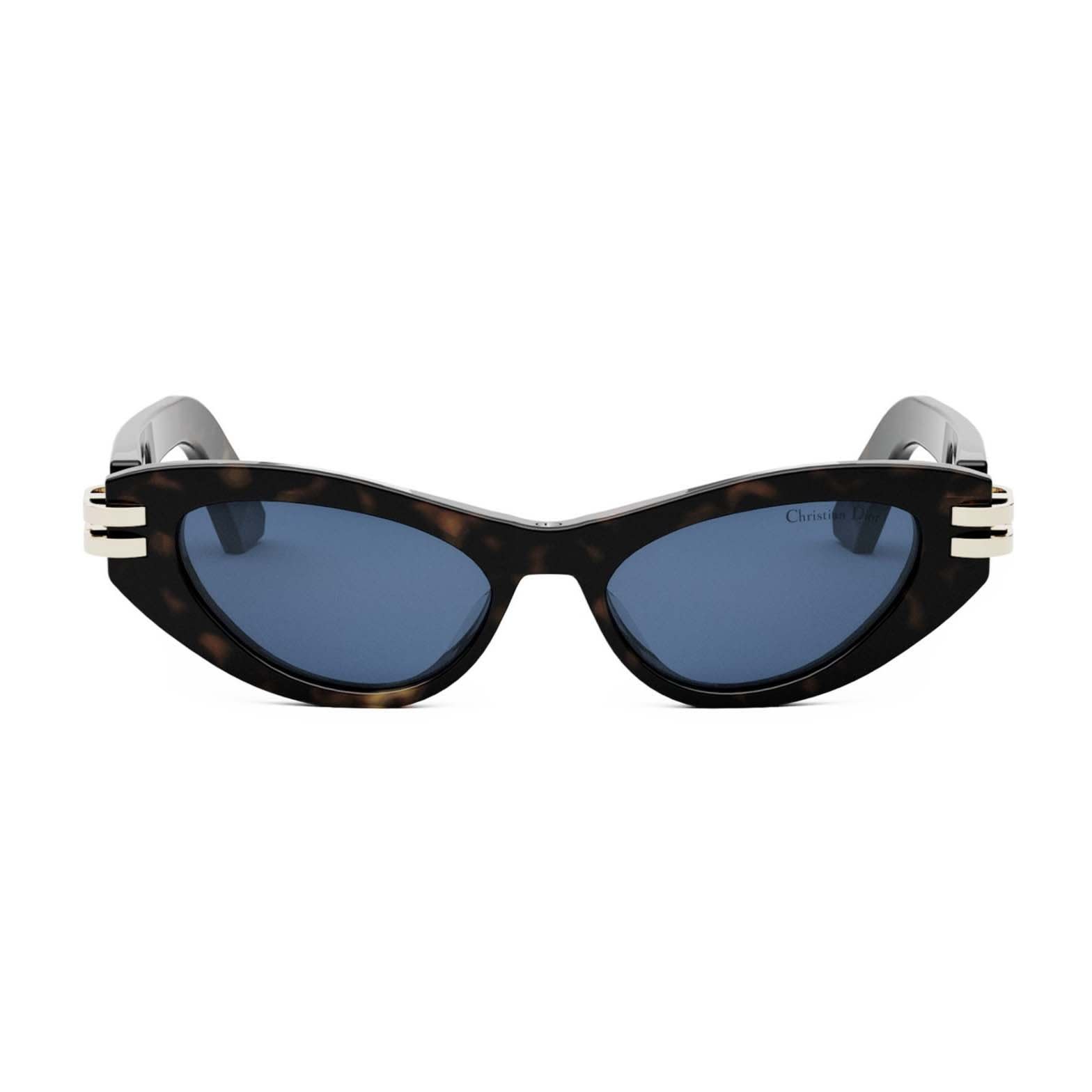 Shop Dior Sunglasses In Havana/blu