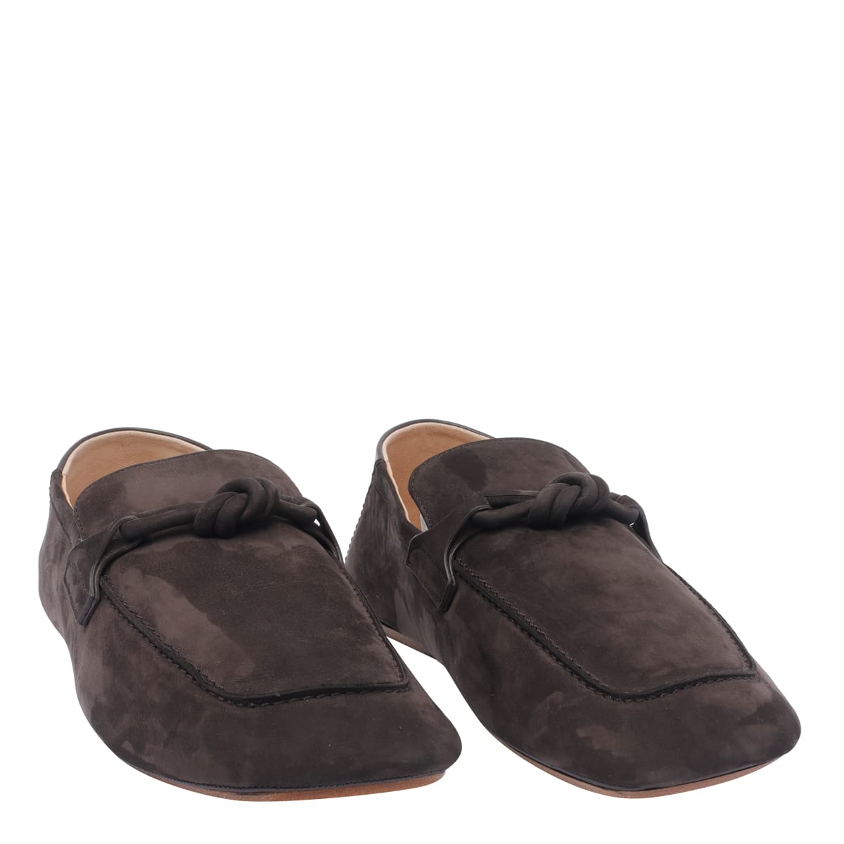Bottega Veneta Daddy Suede Loafers