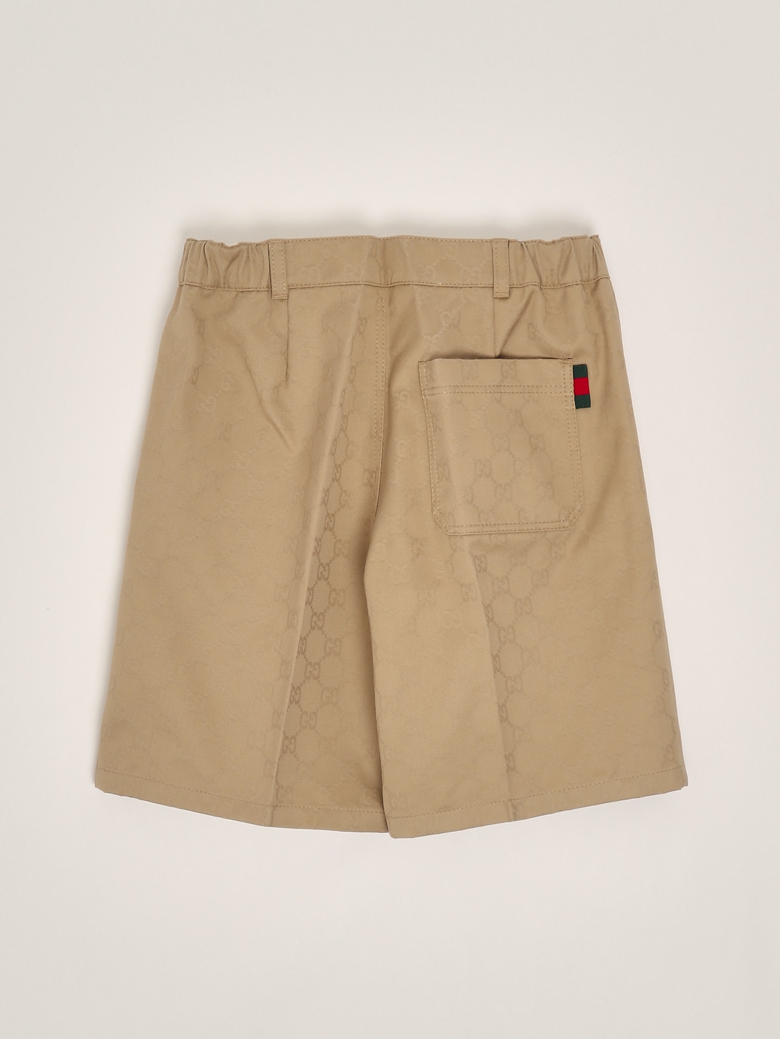 Gucci Bermuda Gg Bermuda In Beige