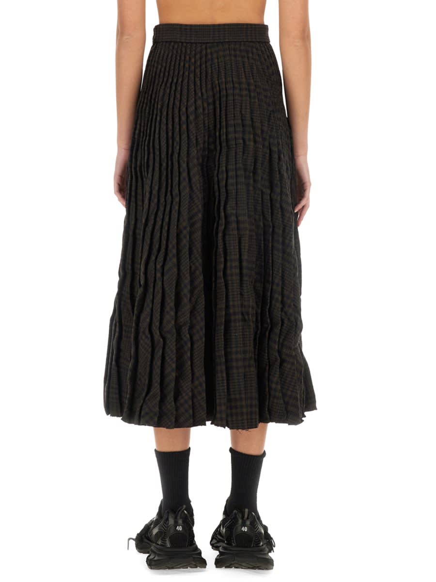 Balenciaga Woman Multicolor Skirts In Brown