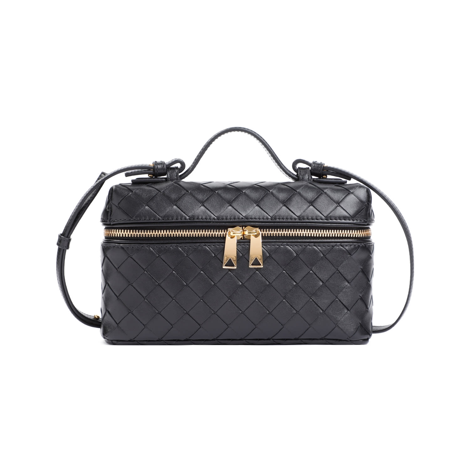 Bottega Veneta Women Bang Bang Vanity Case Fondant Bag In Black