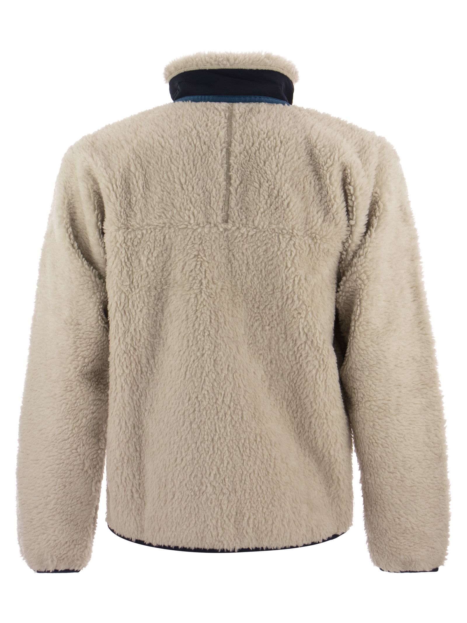 Shop Patagonia Classic Retro - X Fleece Jacket In Natural