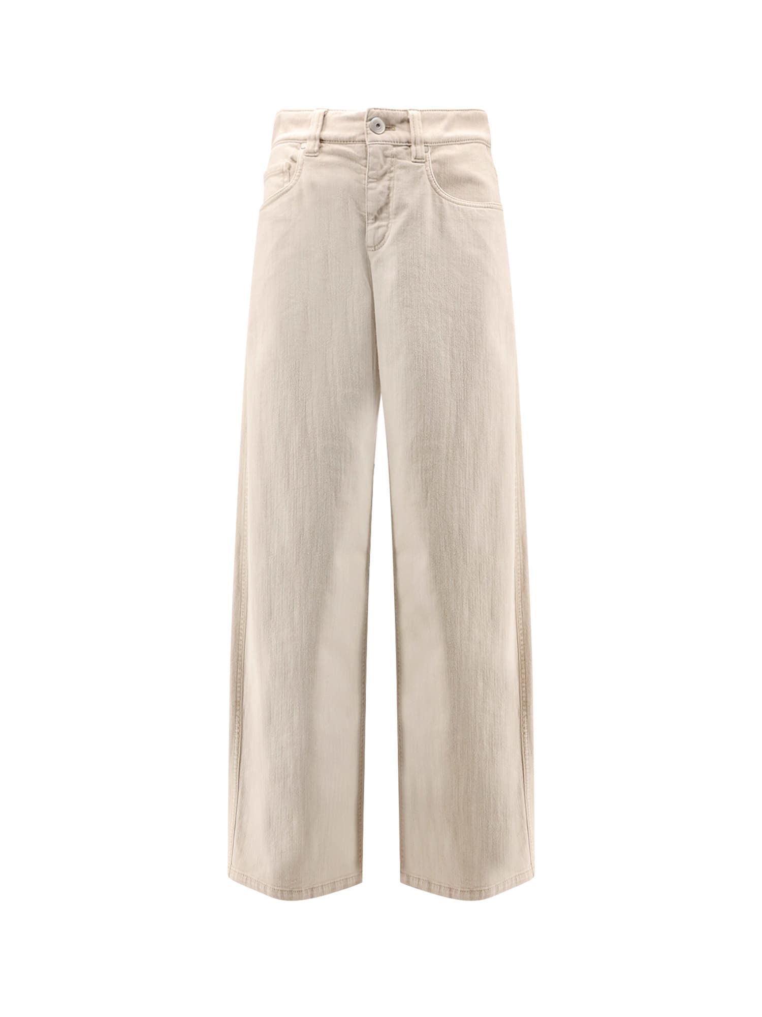 Brunello Cucinelli The Loose Barrel Jean Denim Trousers
