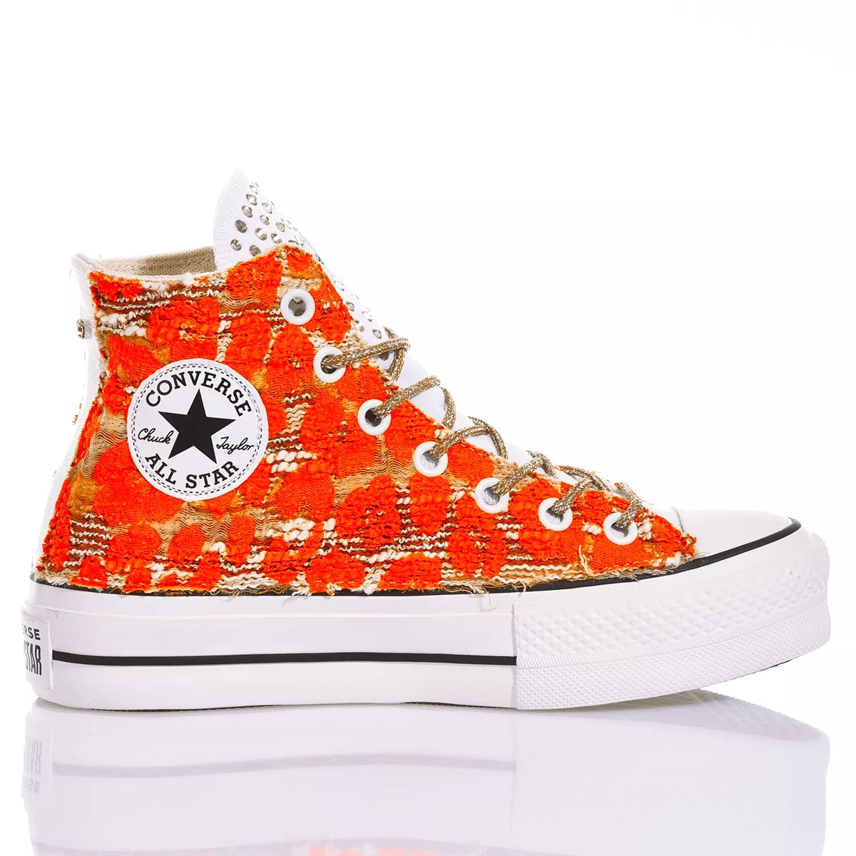 MIMANERA CONVERSE PLATFORM ORANGE LEO 