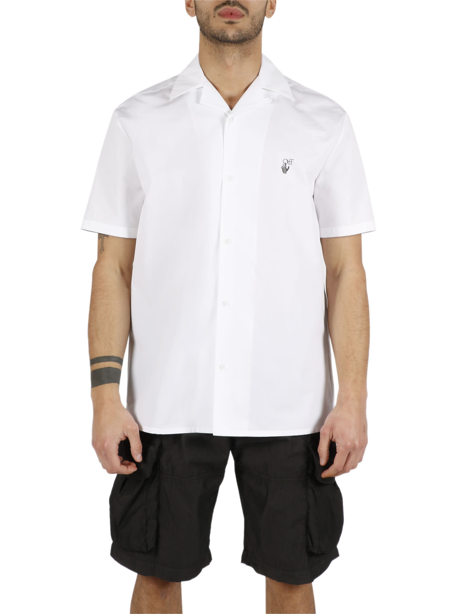 Off-White Italic Mens Holiday Shirt