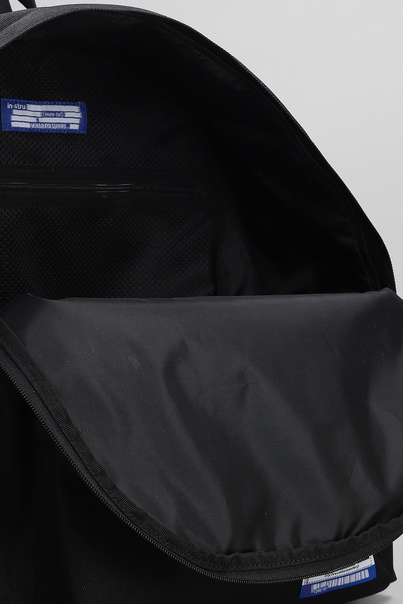 Miharayasuhiro Backpack In Black Nylon In Black