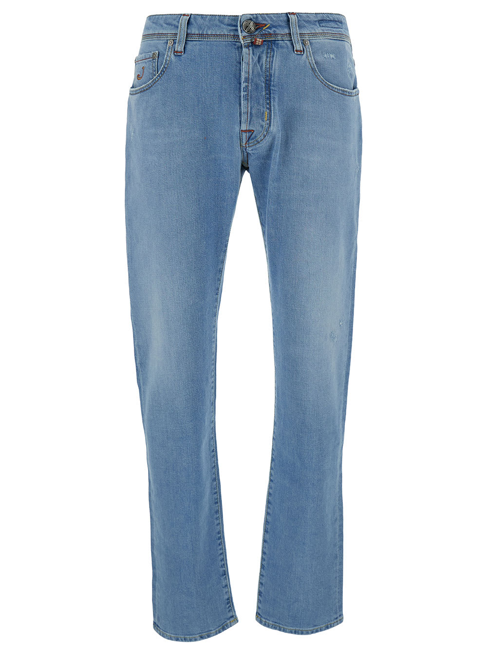 Jacob Cohen Light Blue Slim Jeans In Light Blue