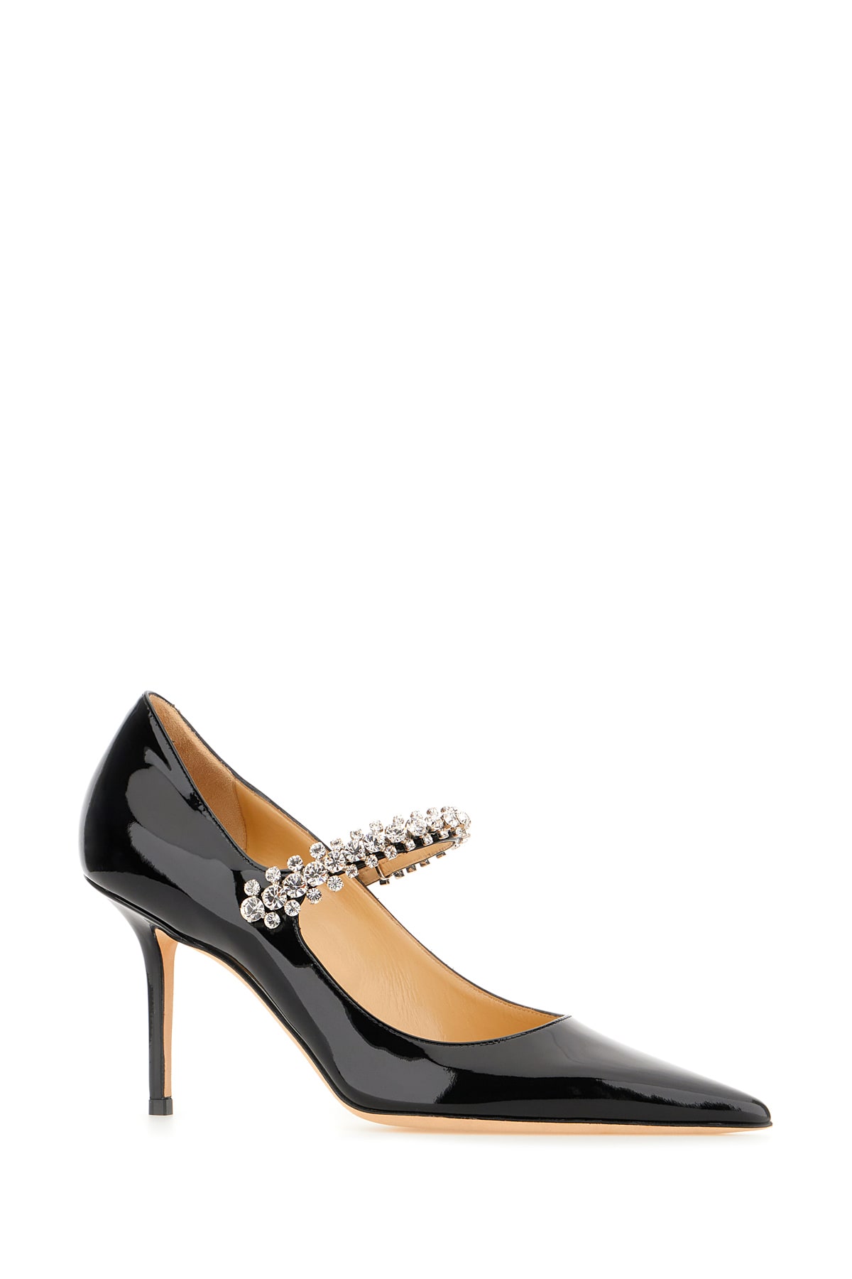 Shop Jimmy Choo Black Leather Bing Pump 85 Pumps