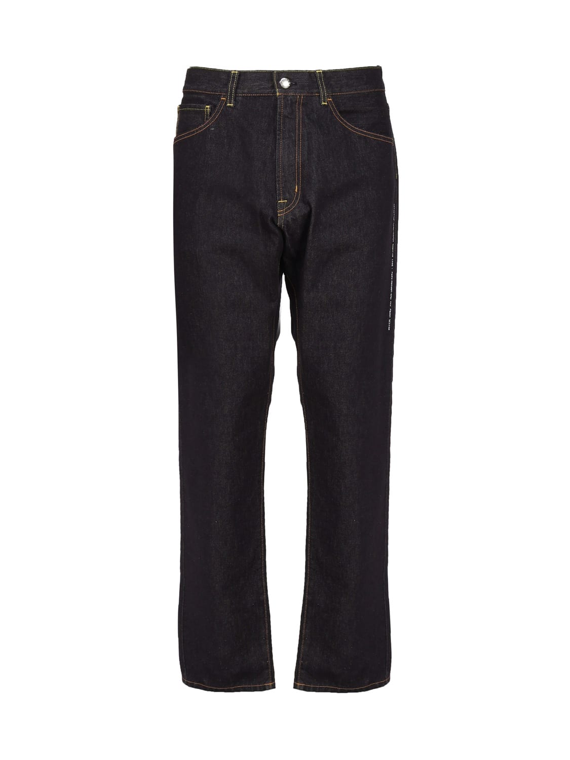 Shop Moncler Genius X Frgmnt Jeans In Blu