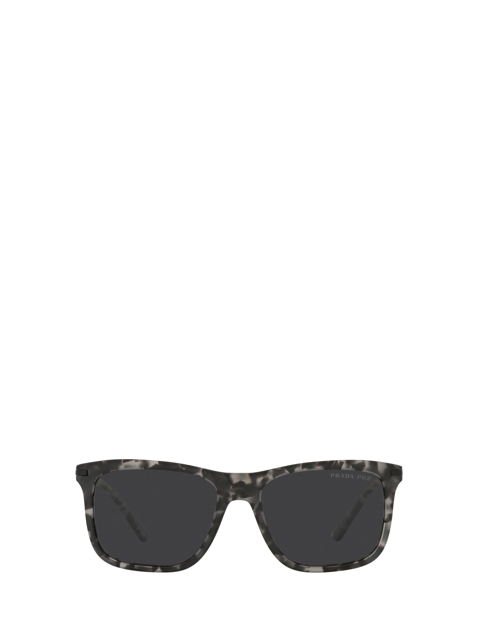 Prada Eyewear Prada Pr 18ws Matte Dark Grey Tortoise Sunglasses