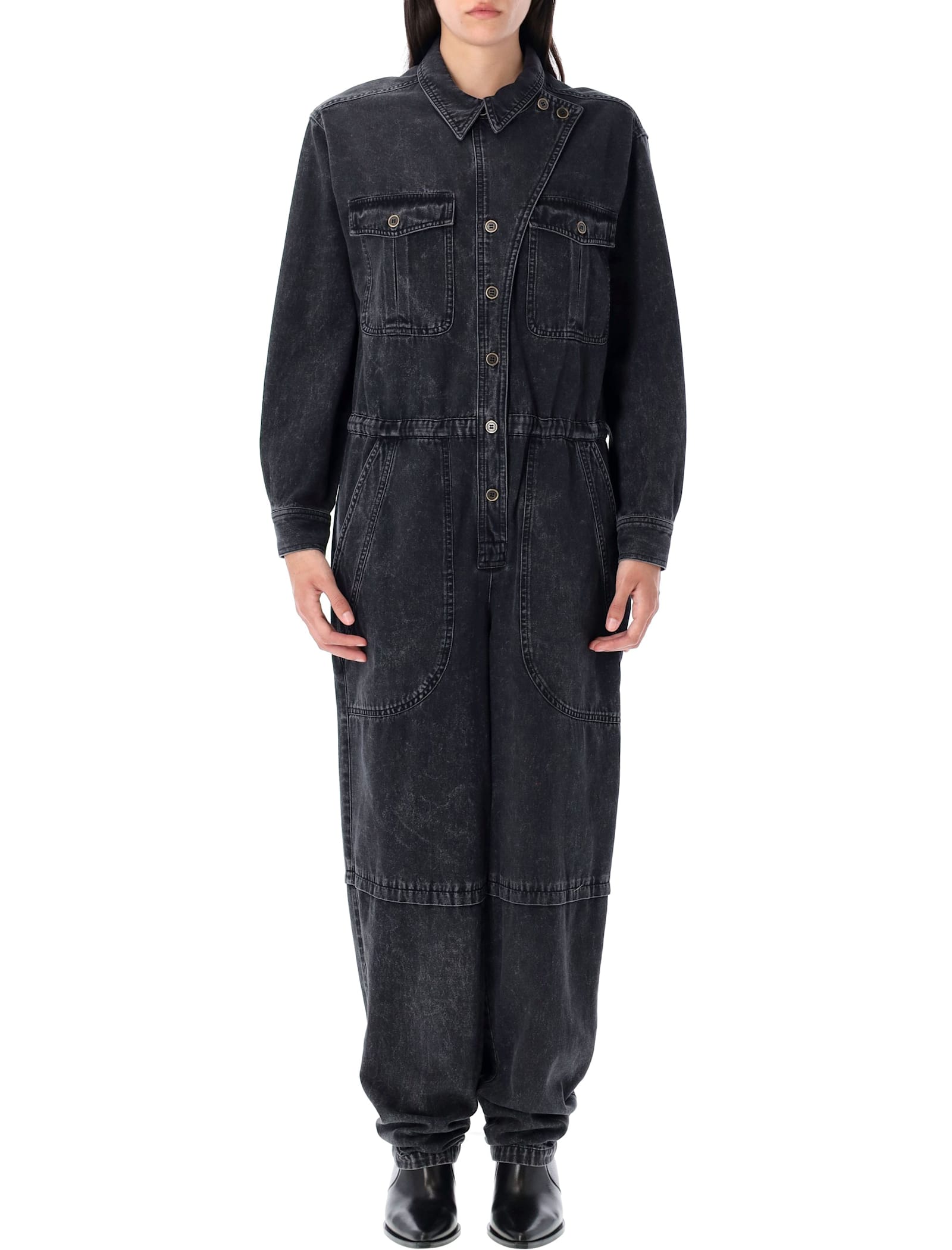 Isabel Marant Étoile Jumpsuit Isabel Marant Etoile Woman Color Black In Black