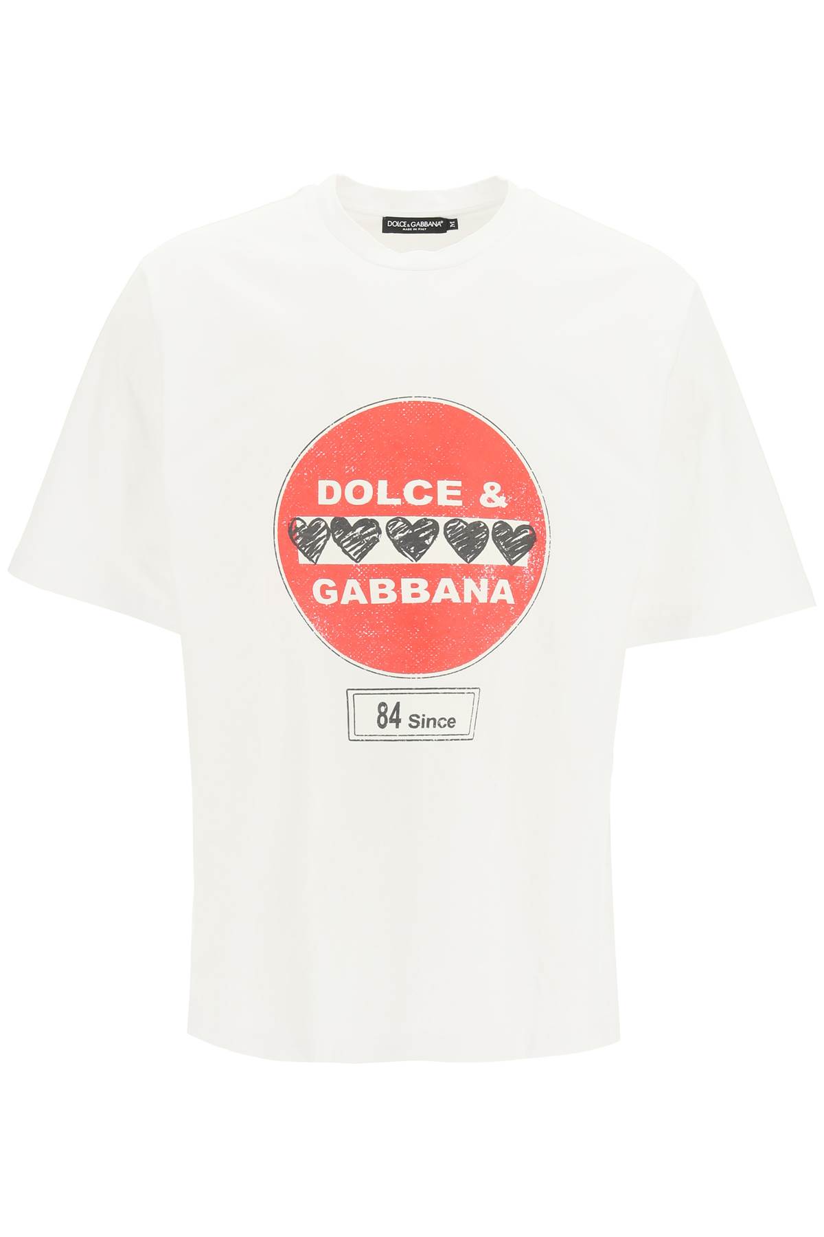 Dolce & Gabbana T-shirt With Road Signs Print
