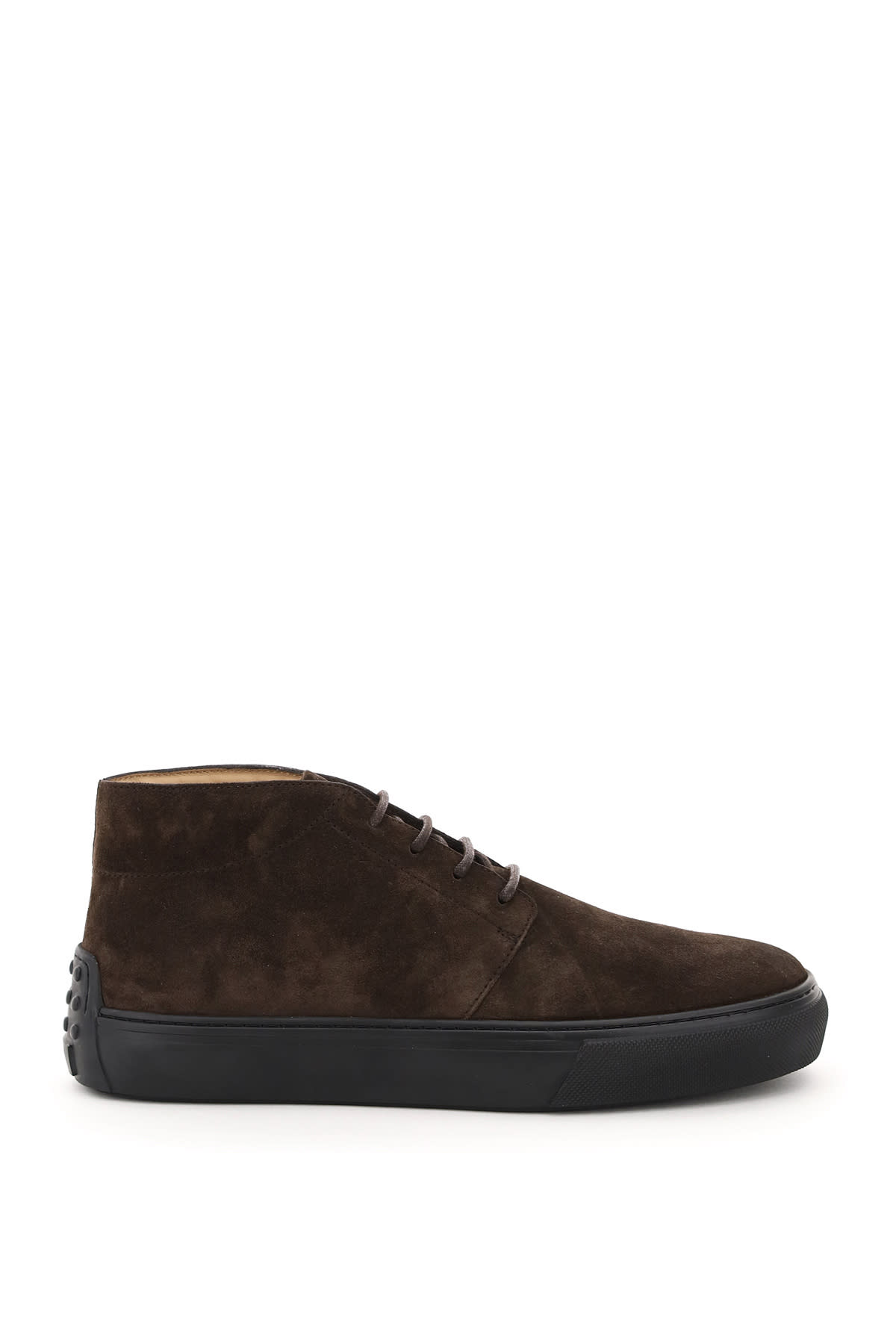 Tod's Suede Laced Ankle Boots