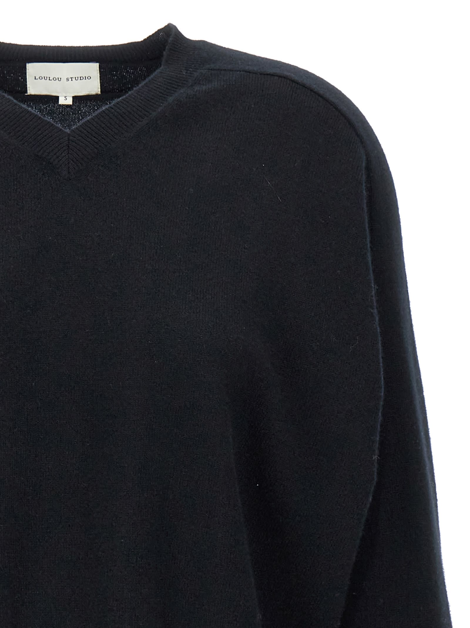 Shop Loulou Studio Emsalo Sweater In Black