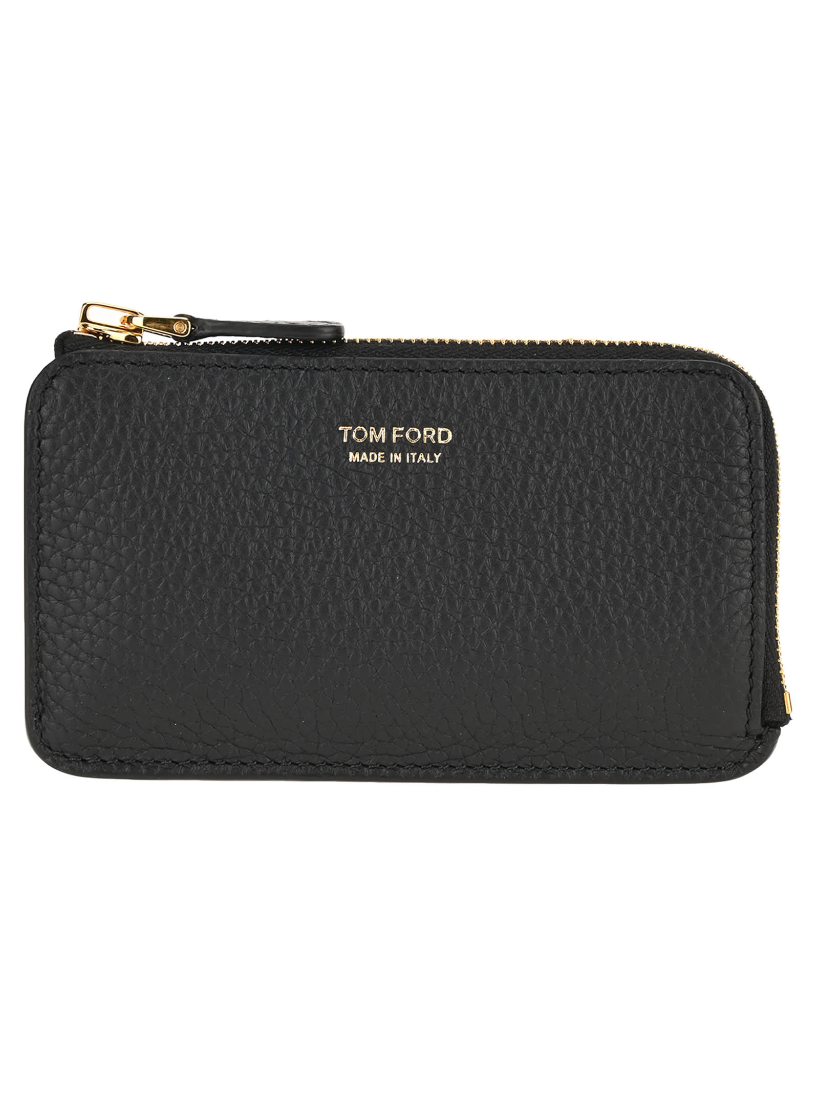 Tom Ford Zip Wallet In Black