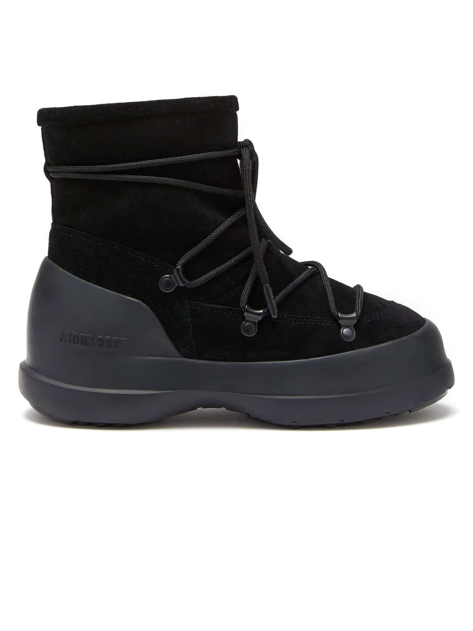 Moon Boot Luna Black Suede Boots