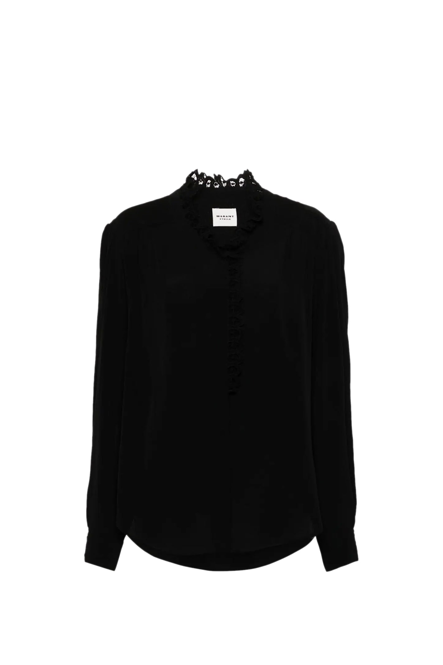 Shop Marant Etoile Estela Shirt In Black