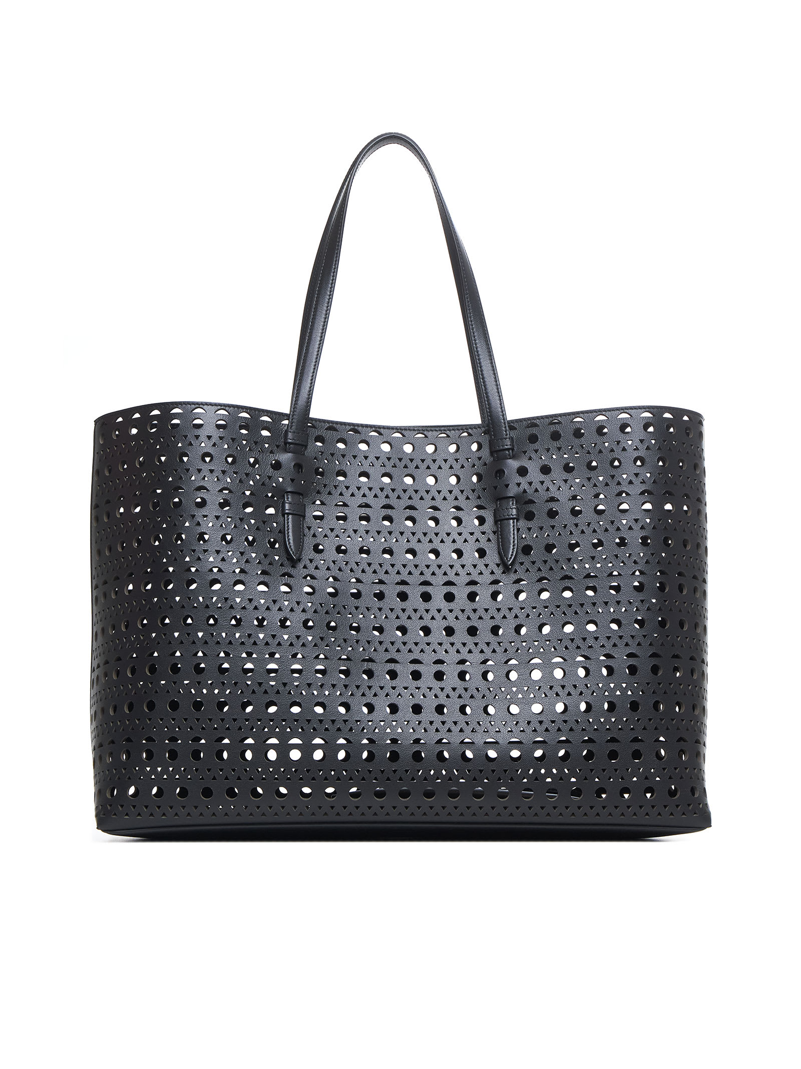 Shop Alaïa Shoulder Bag In Black