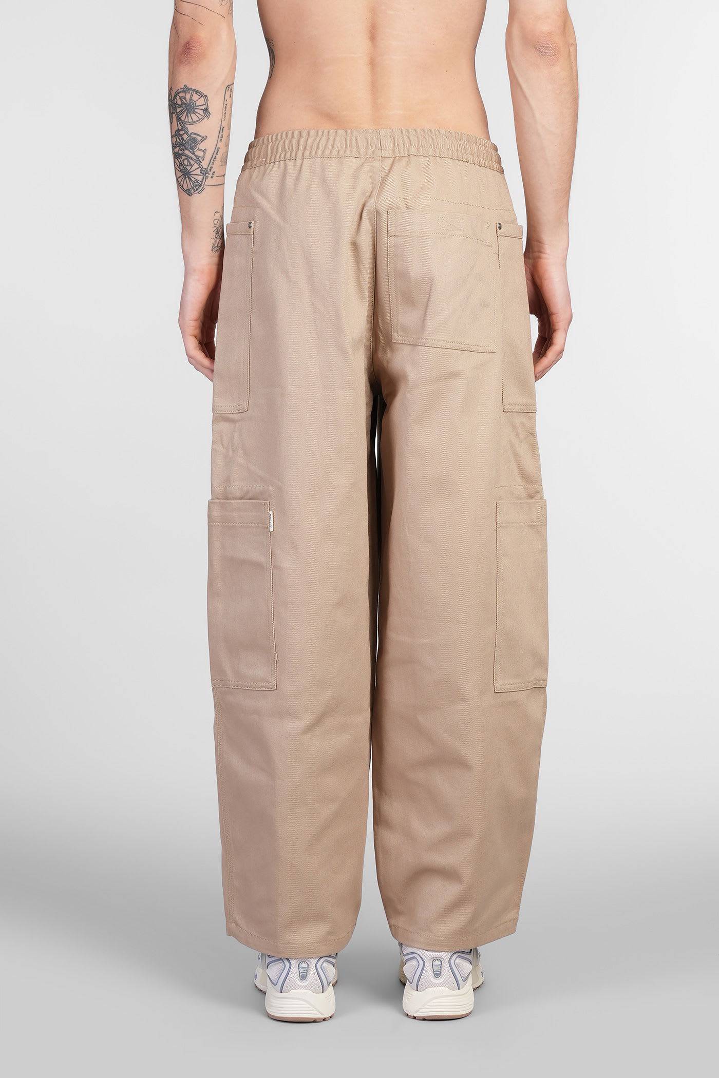 Nike Utility Pant Pants In Beige Cotton In Neutral