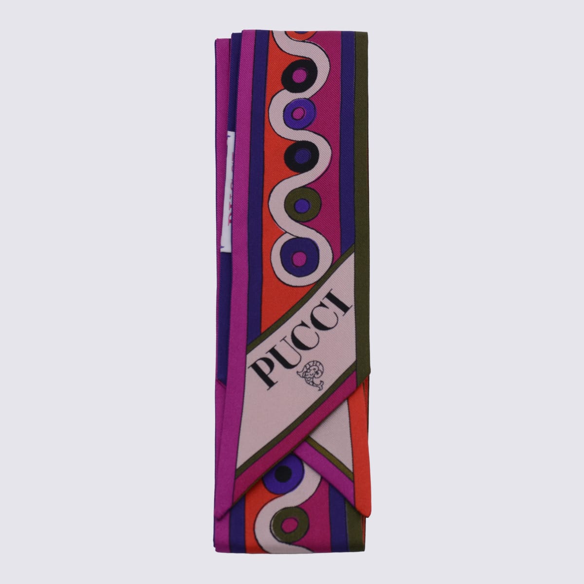 Pucci Multicolor Silk Scarf