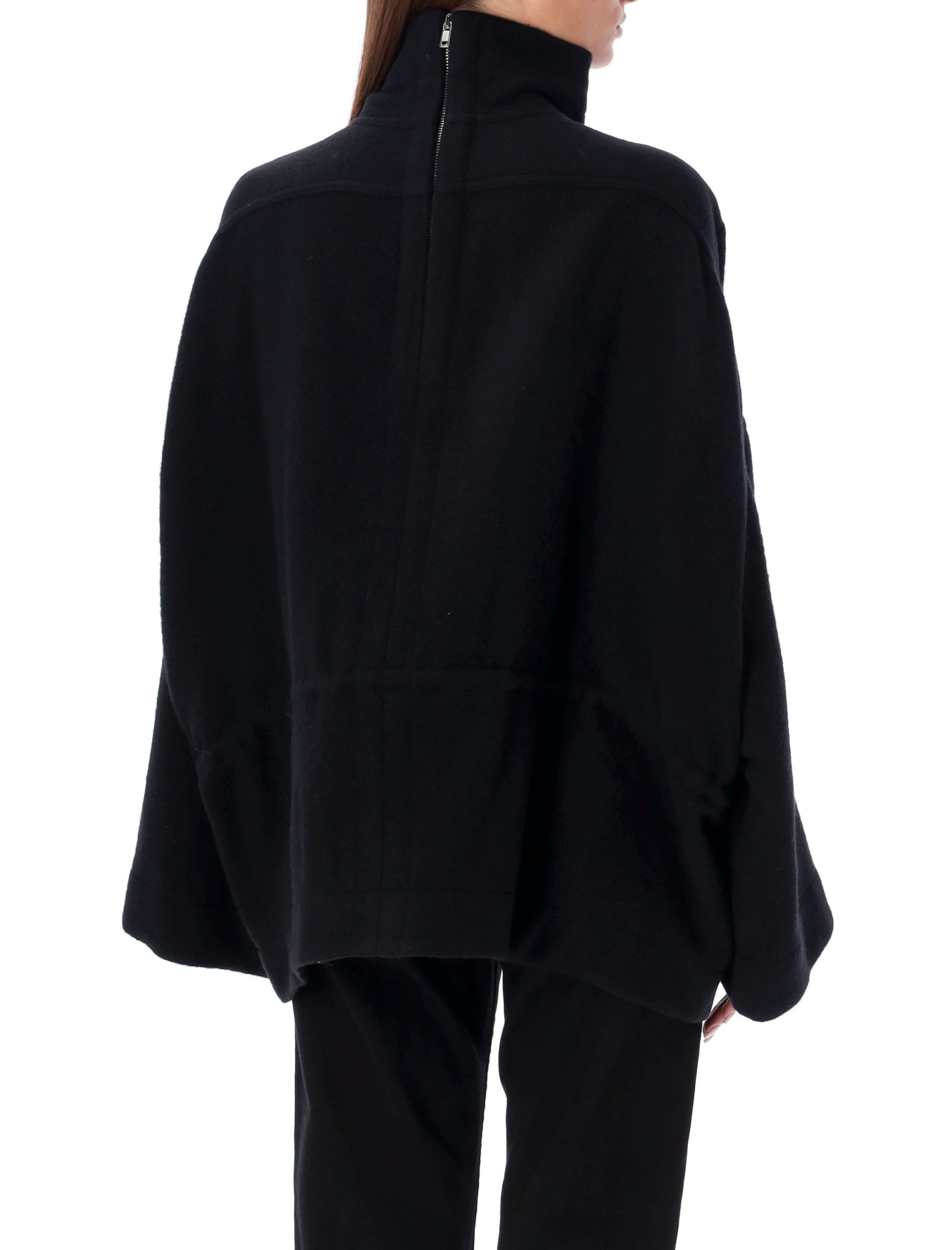 Shop Rick Owens Sail Jacket In Black