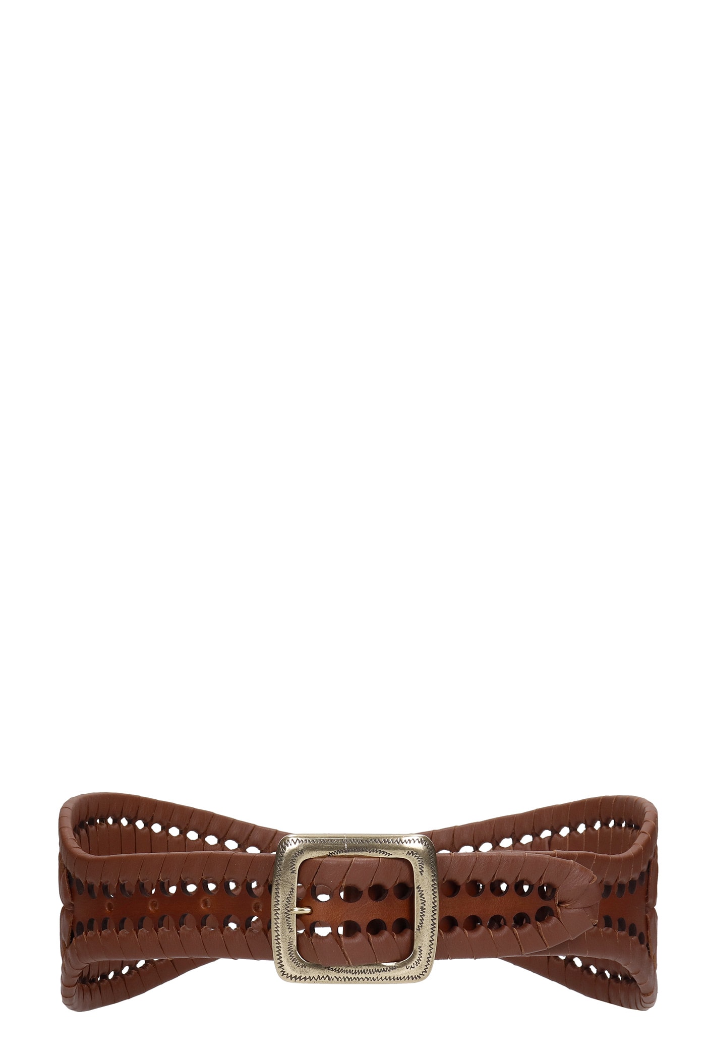 Kate Cate Belts In Brown Leather