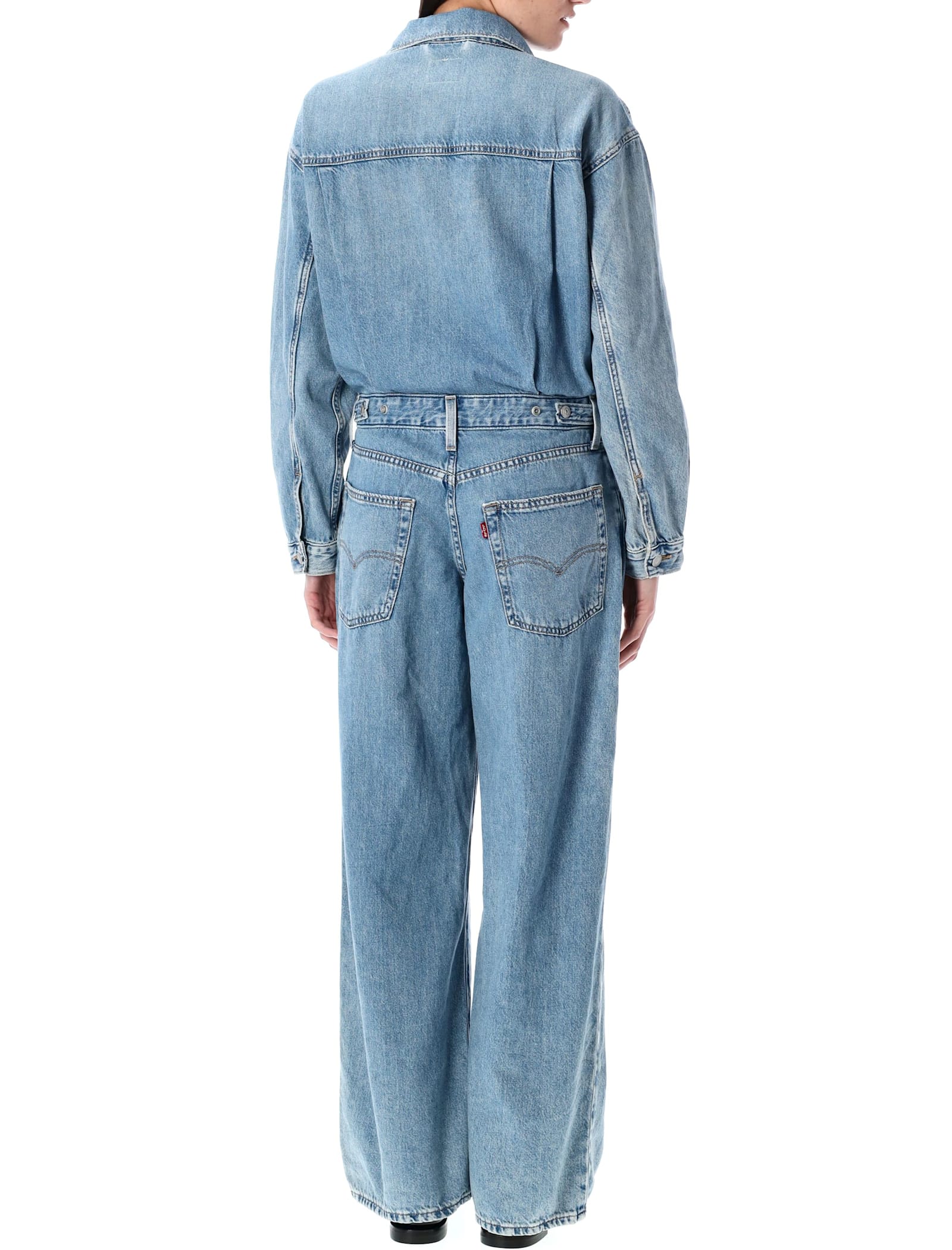 Levi's Denim Jumpsuit In Blue