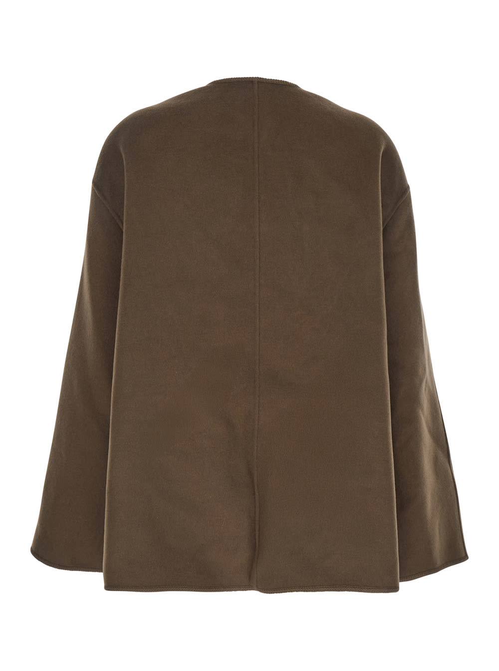 Rohe Mandarin Doublefaced Jacket In Green
