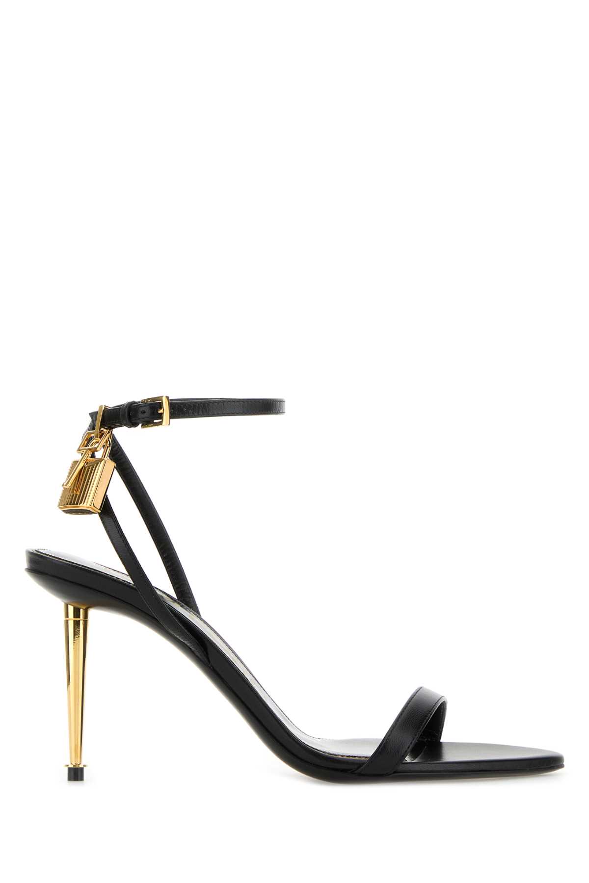 Tom Ford Leather Padlock Sandals