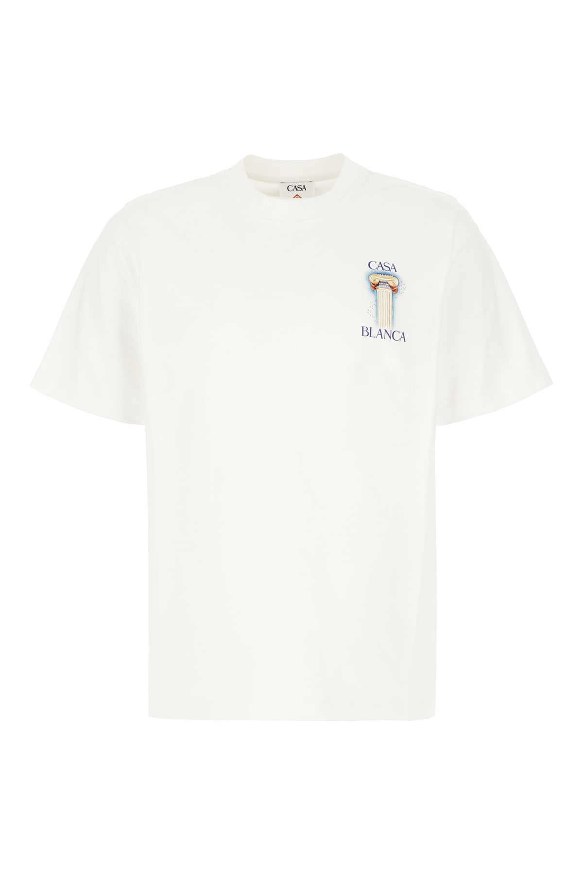 White Cotton Le Colomne T-shirt