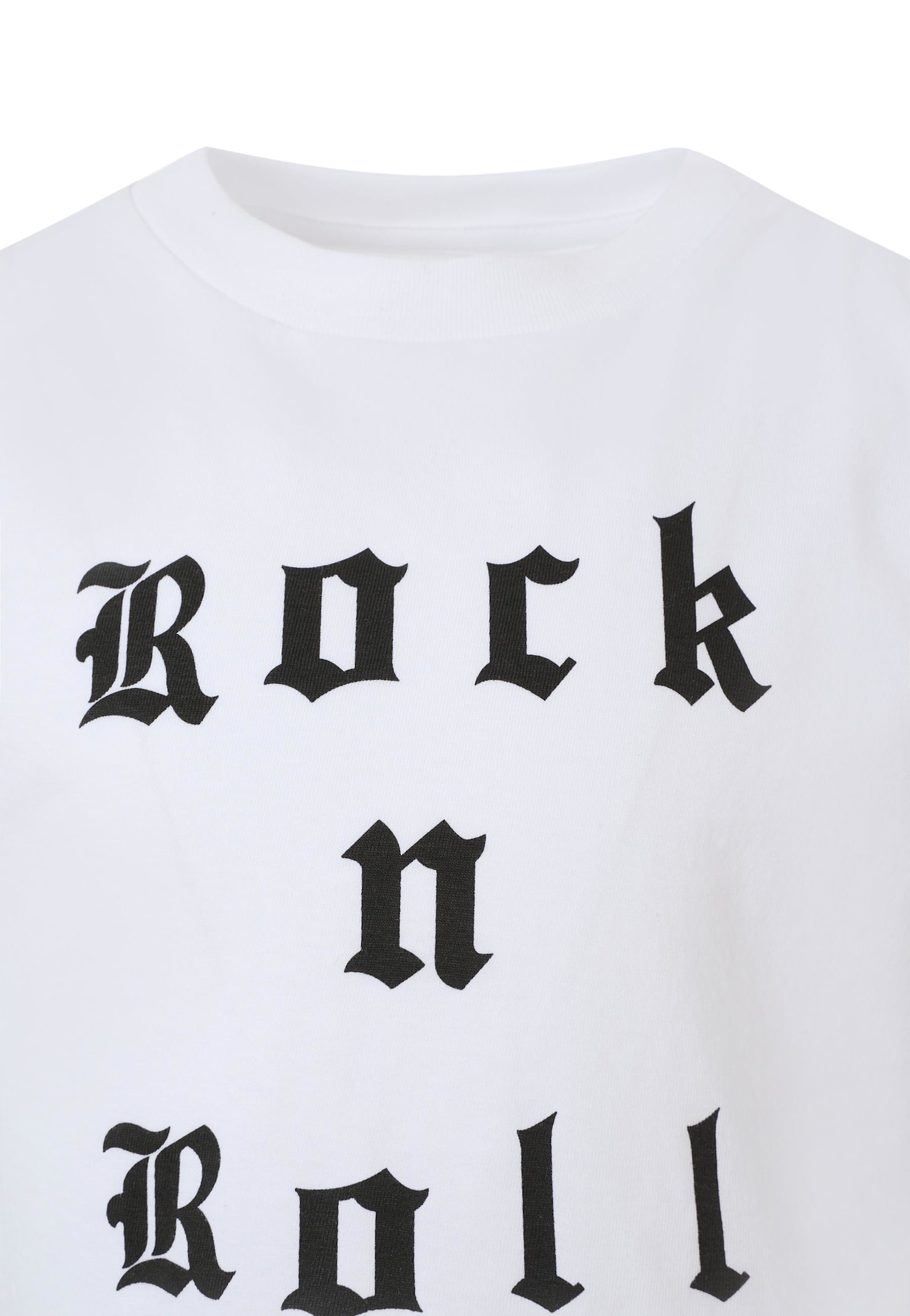 Zadig & Voltaire White T-shirt For Girl With Writing In White