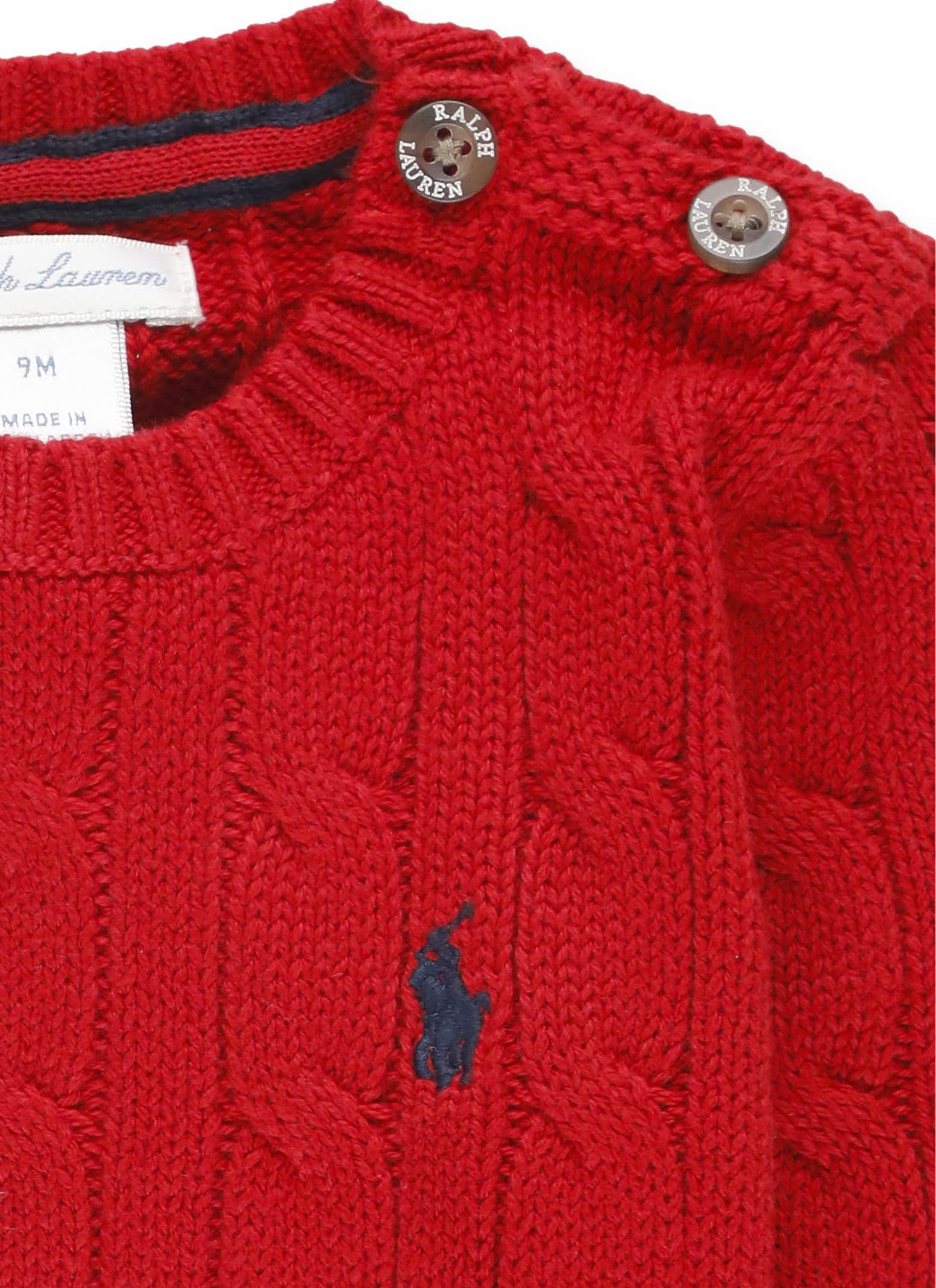 Ralph Lauren Cotton Sweatshirt In Red