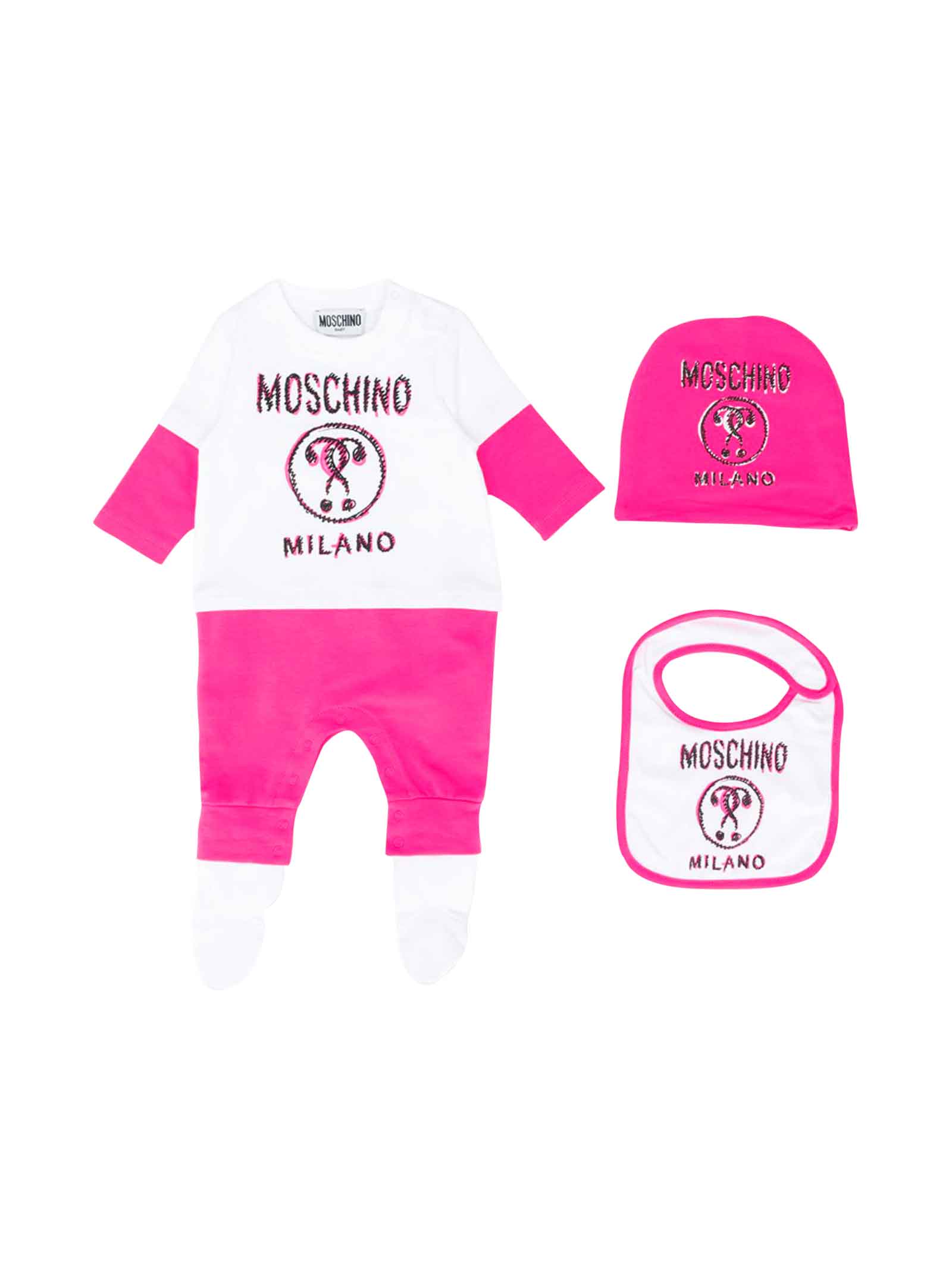 moschino baby gift set