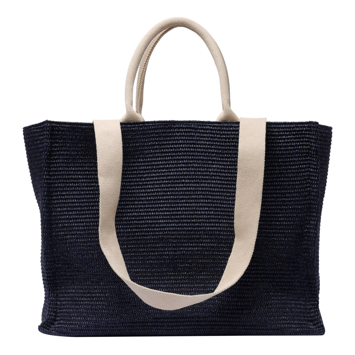 Shop Marni Logo Tote Bag In Blue