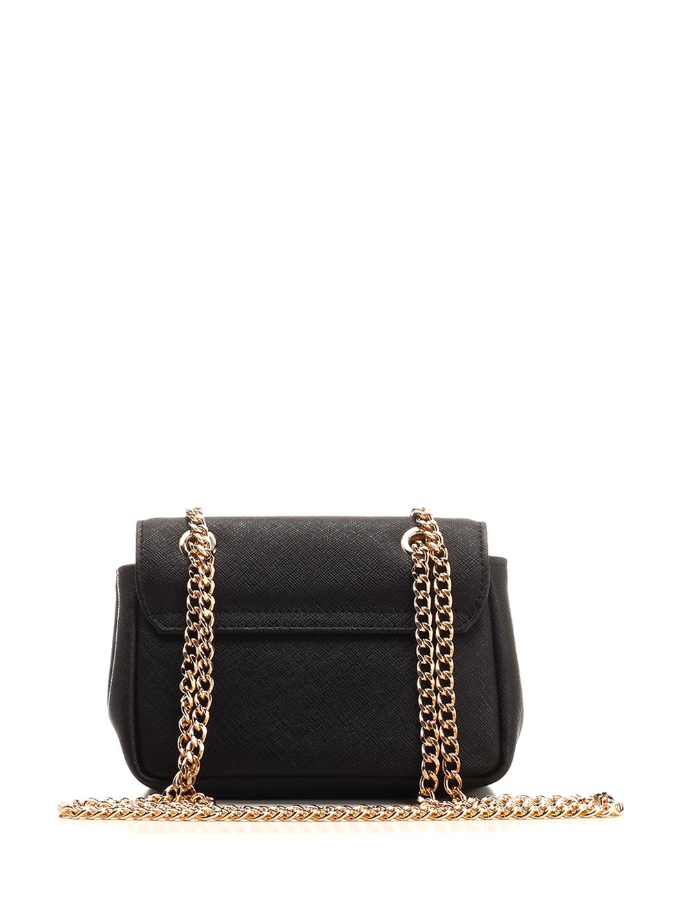 Vivienne Westwood Purse Chain Shoulder Bag In Black